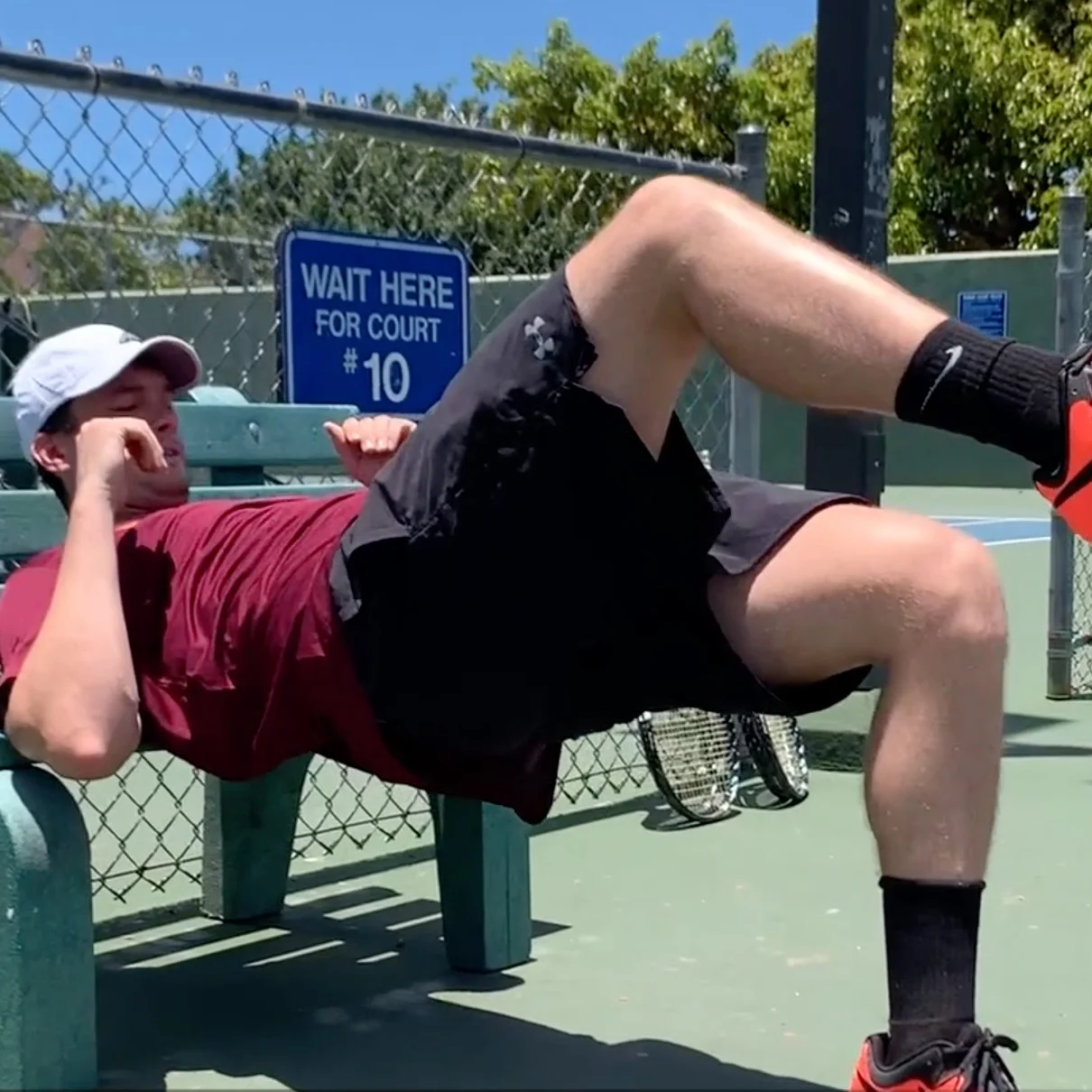 Tennis Knee Workout