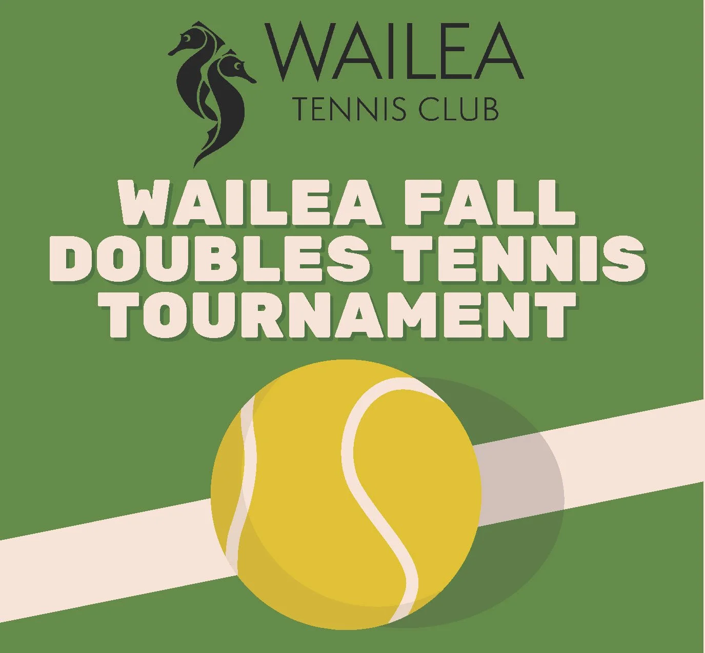 Wailea Tennis Club Fall Doubles Tournament