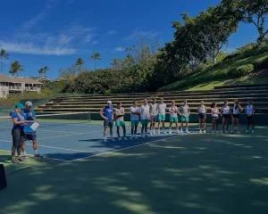 Recap: Play with the HPU Sharks at Wailea Tennis Club