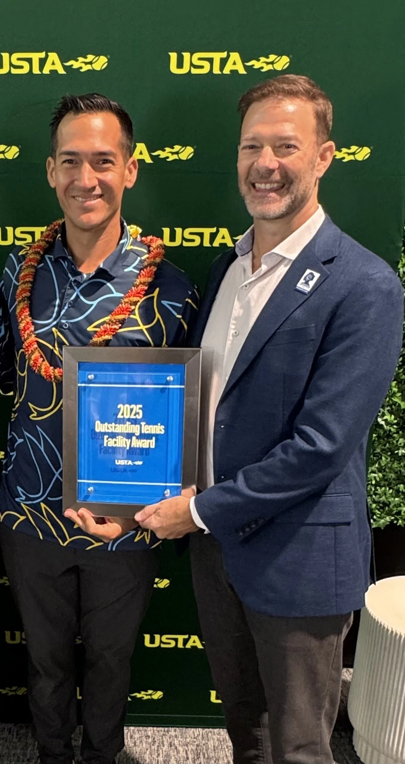                                                 2025 USTA Outstanding Facility Award