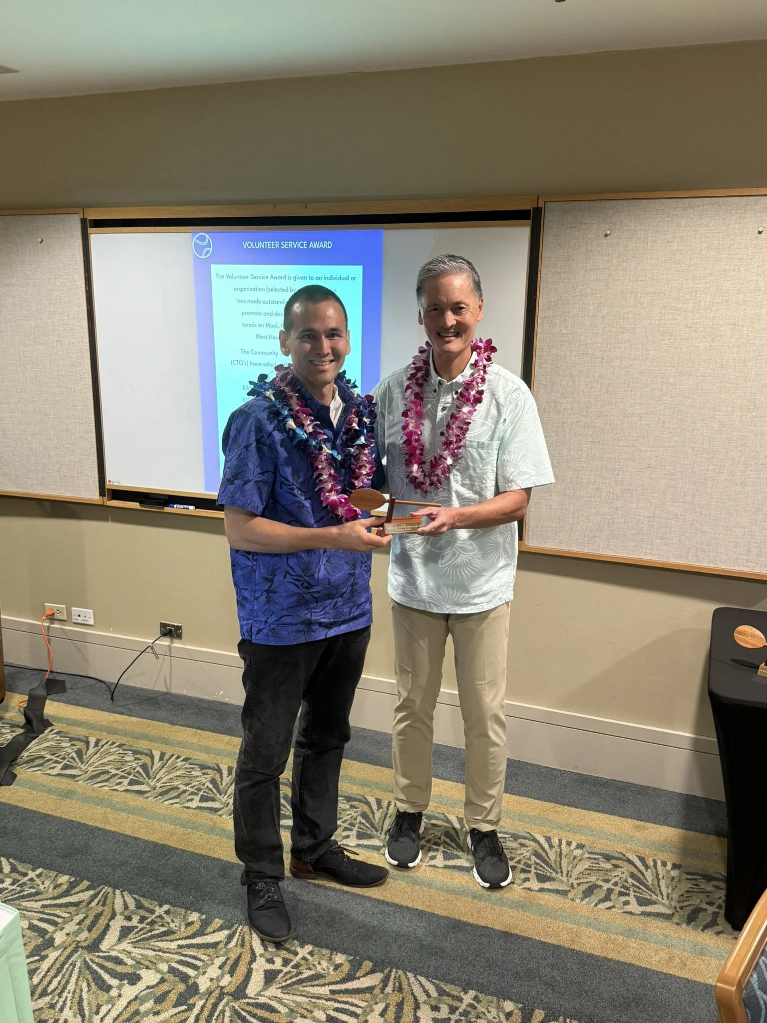 Derek Brow and Russel Lum