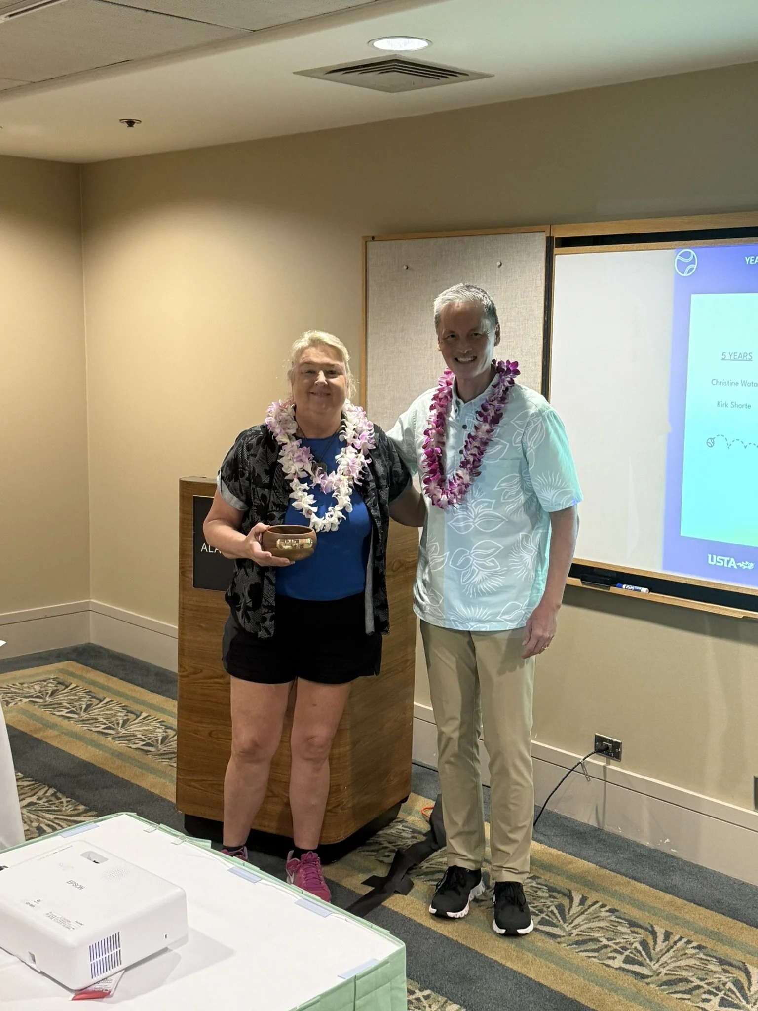 Christine Watanabe and Russell Lum