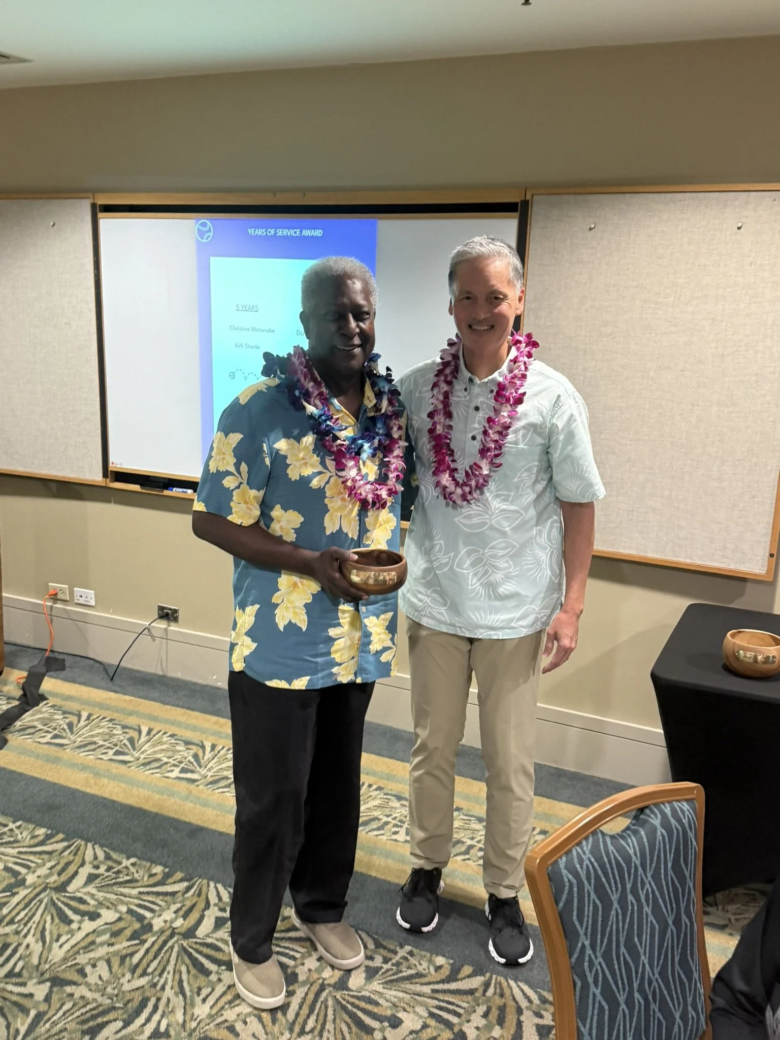 Kirk Shorte and Russell Lum