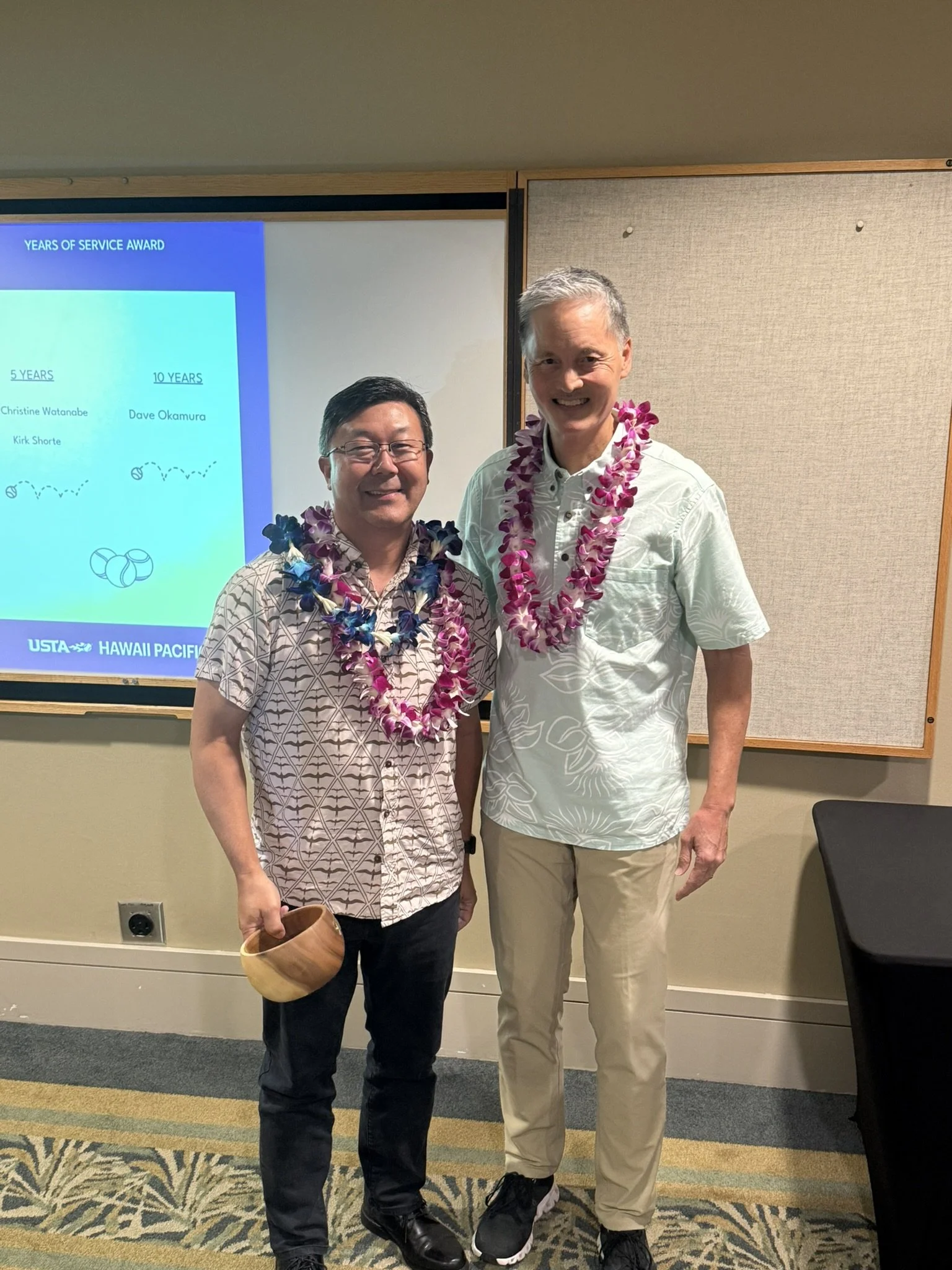 Dave Okamura and Russell Lum