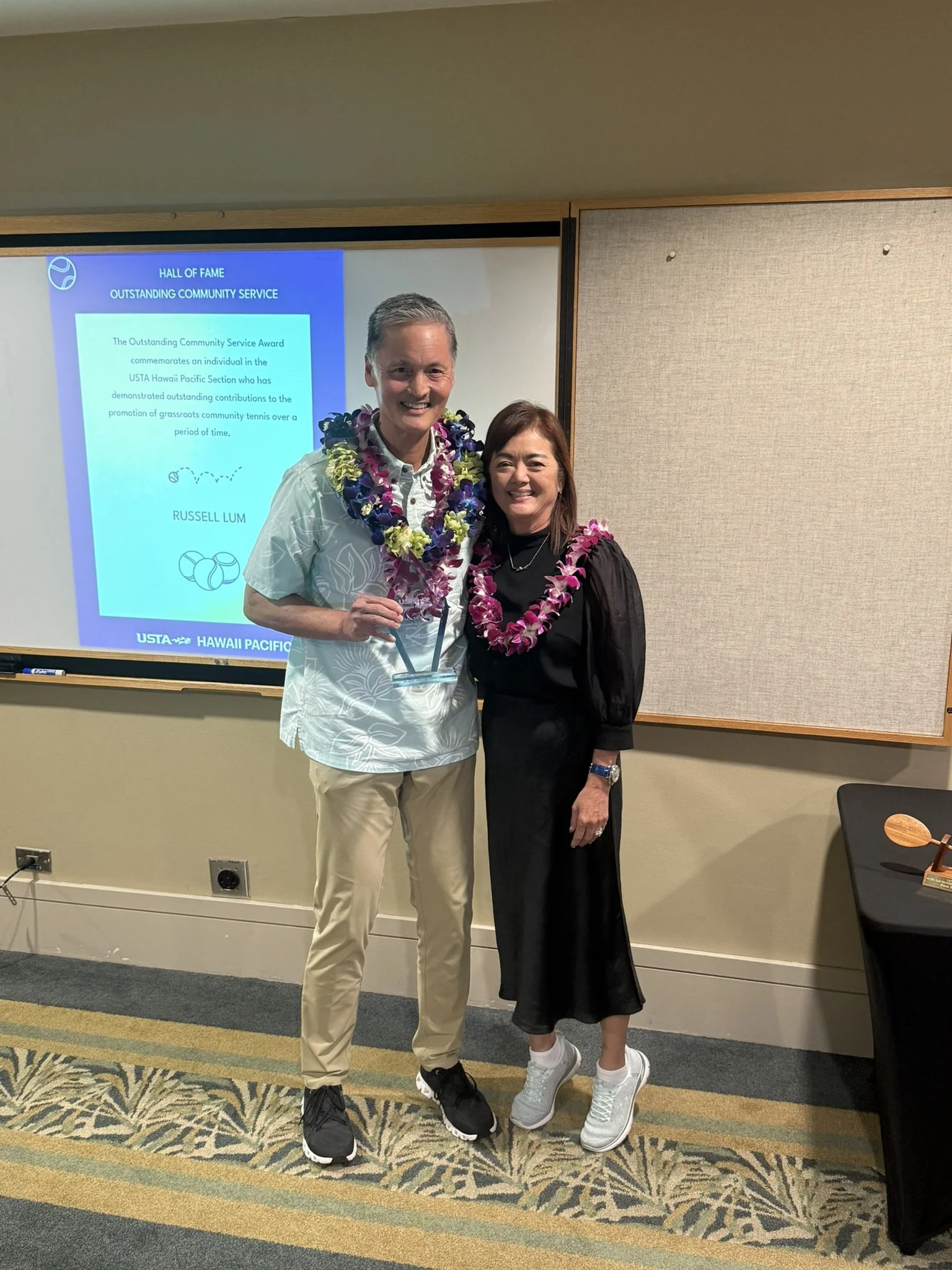 Russell Lum and Shari Fujita