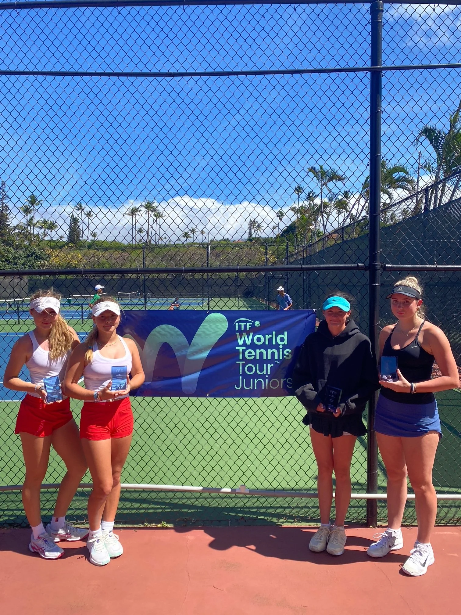 DOUBLES CHAMPIONS &amp; FINALISTS