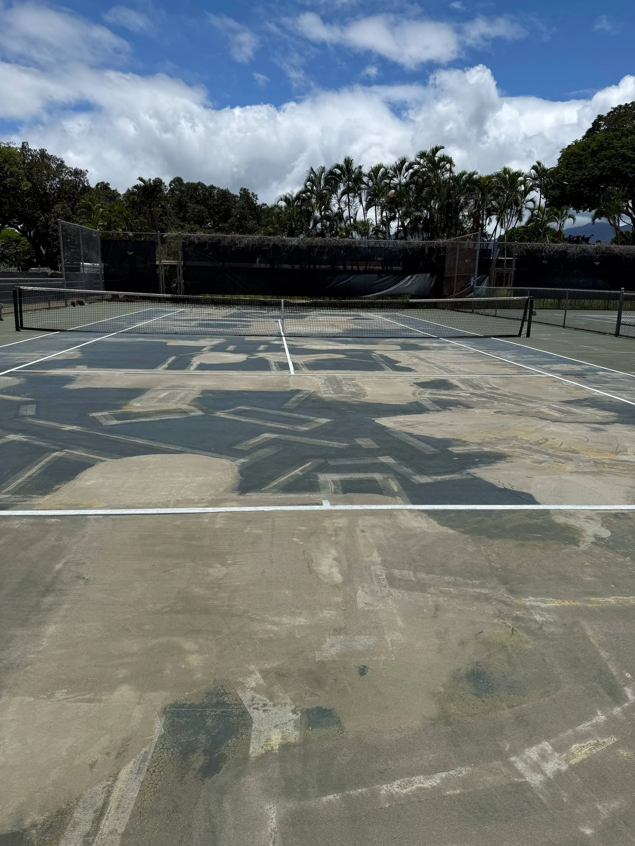 OUR PUBLIC TENNIS COURTS NEED REPAIR!
