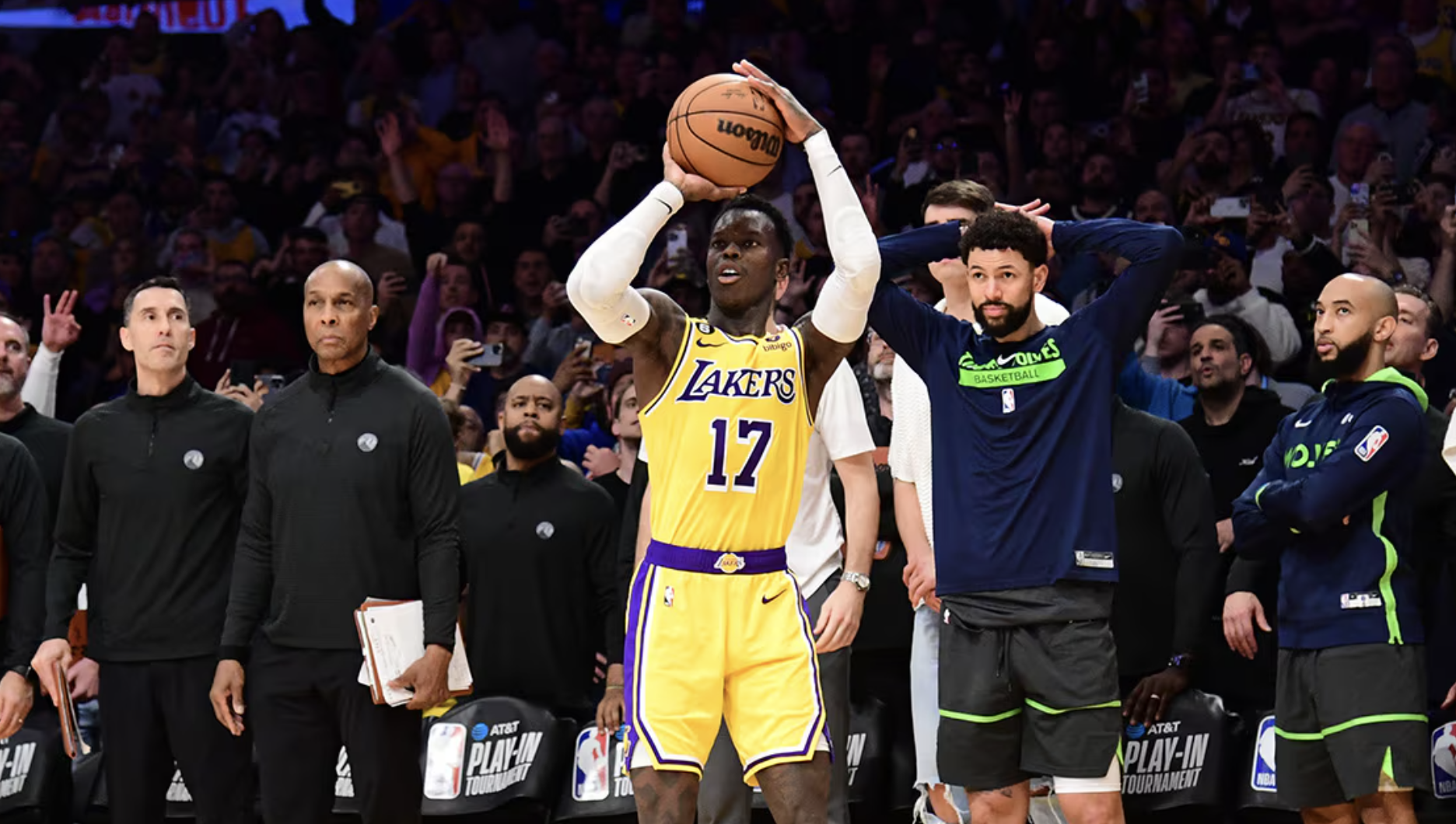 From the Rafters: Play-In Victory Sends Lakers to Tennessee
