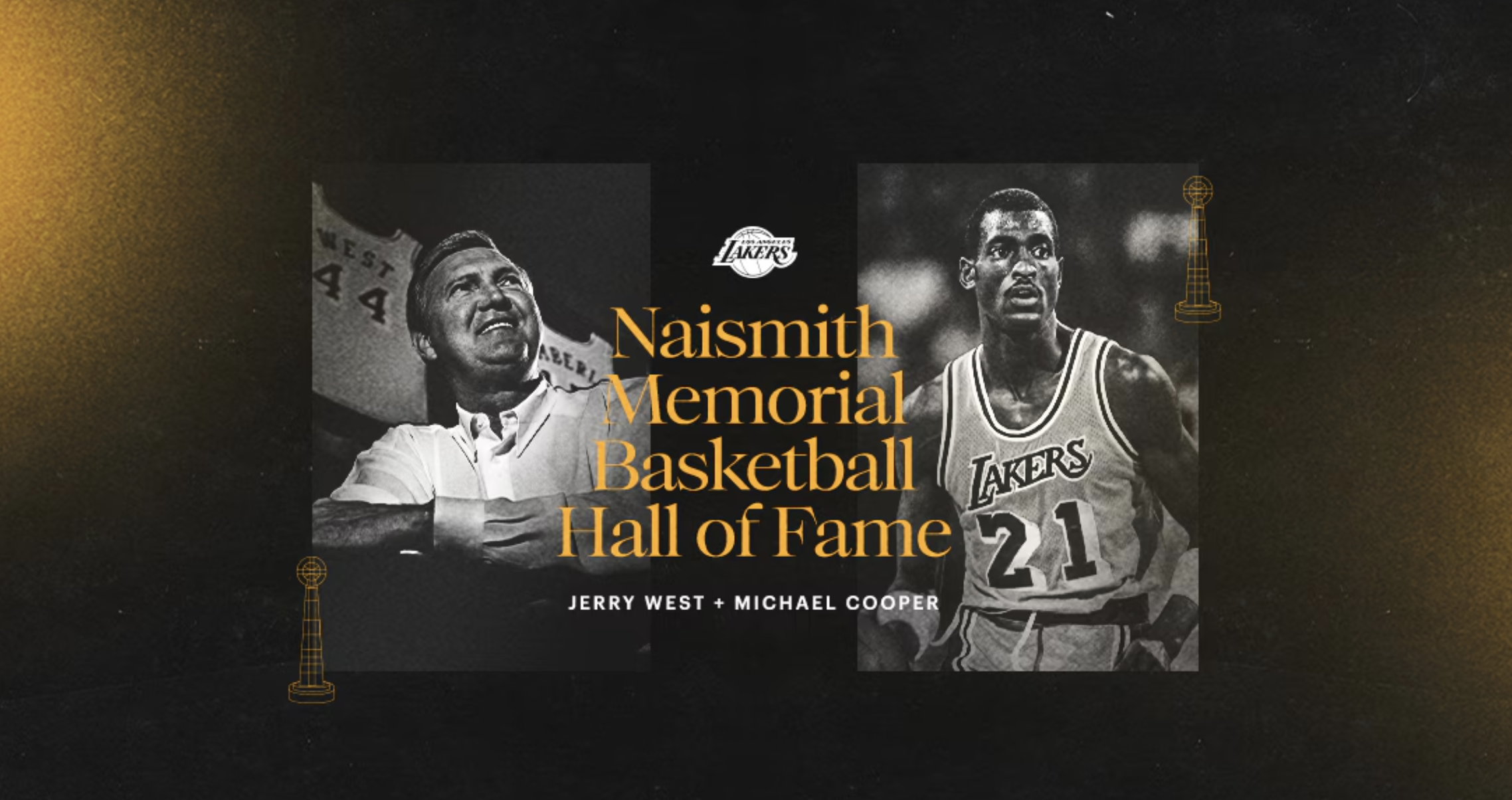 Michael Cooper Enters the Hall of Fame, the Late Jerry West Goes for Three