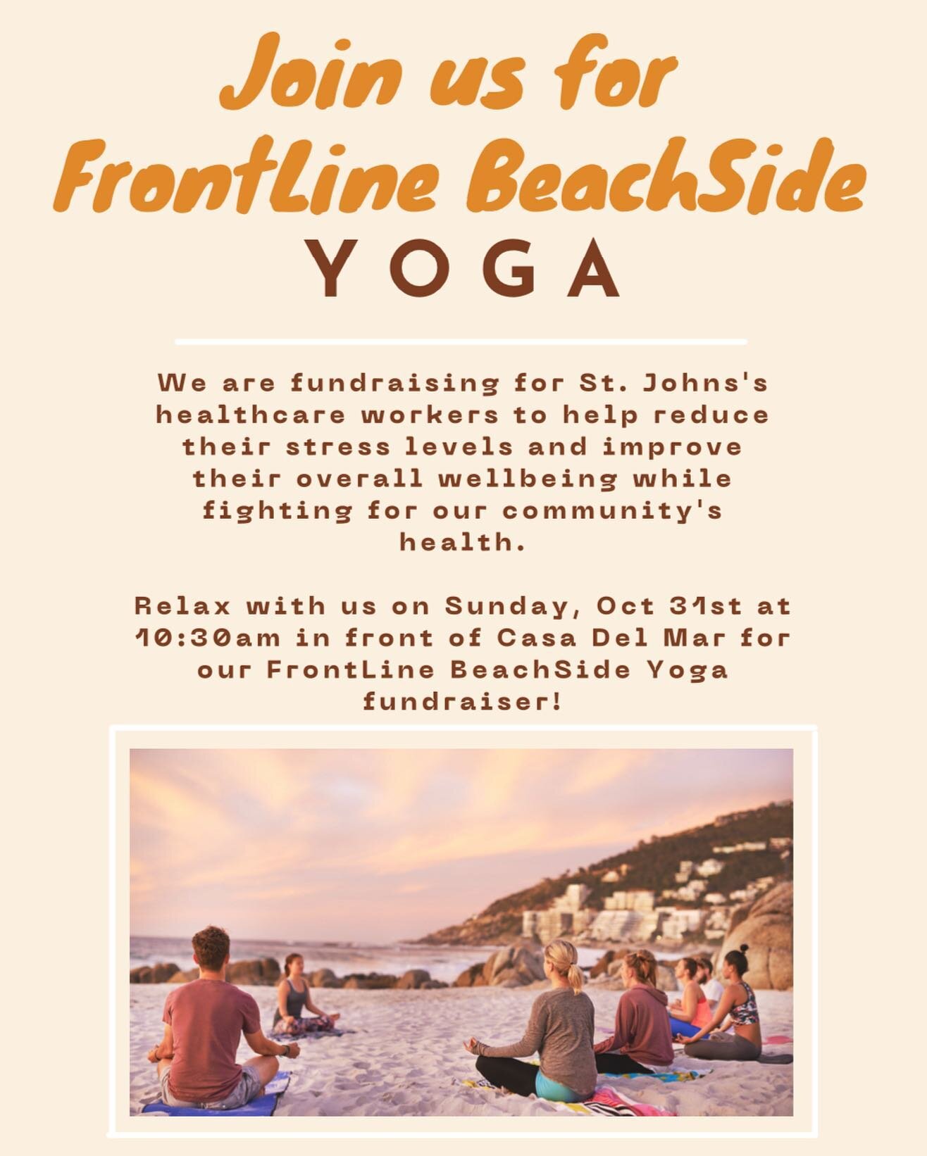 Join @inifoundation for our beach front Yoga event on Halloween 🎃 click in bio at INI IG page! 
.
#yoga #meditation #mindfulness
