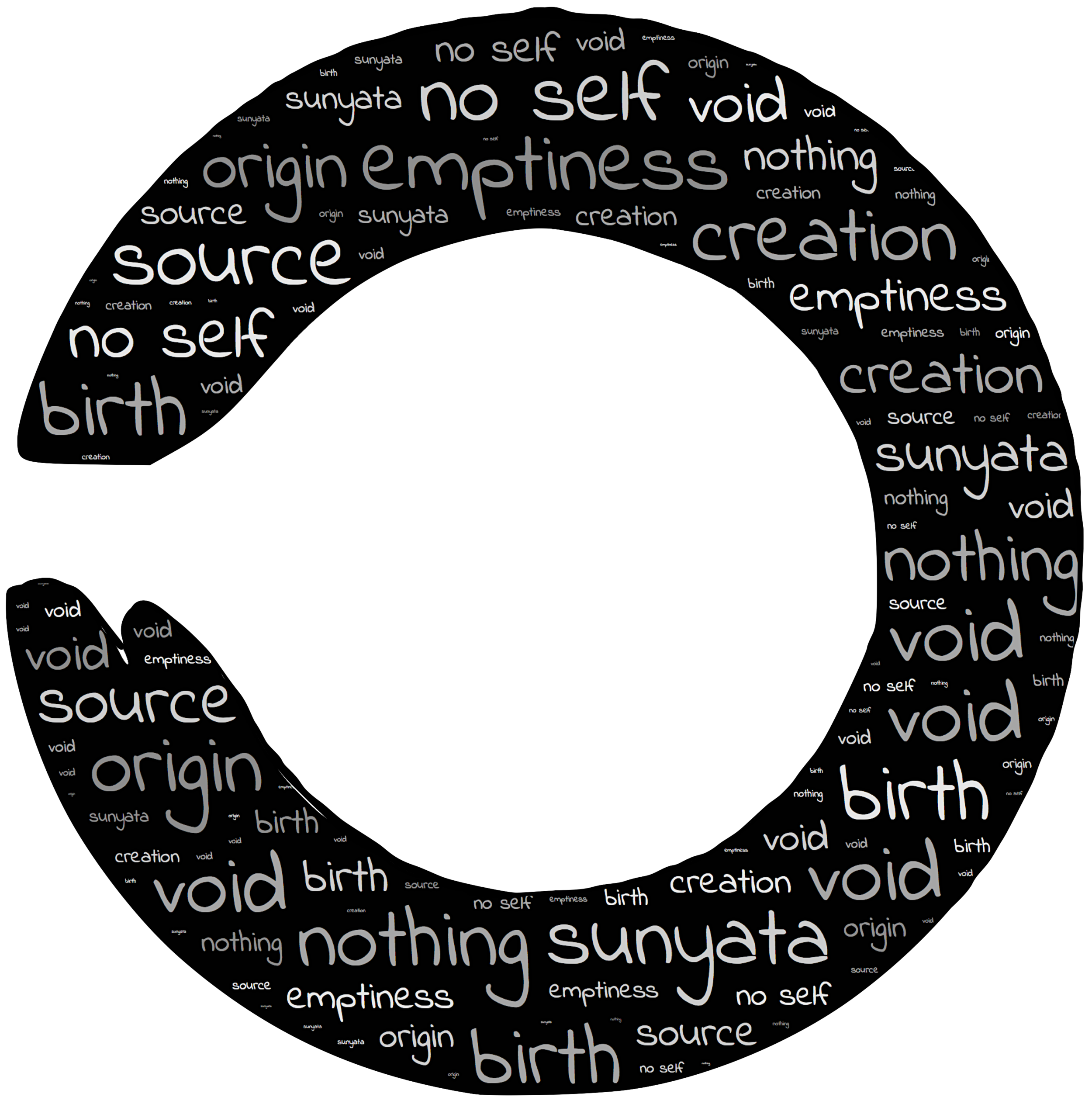 Sunyata Zen Symbol: Creative Emptiness