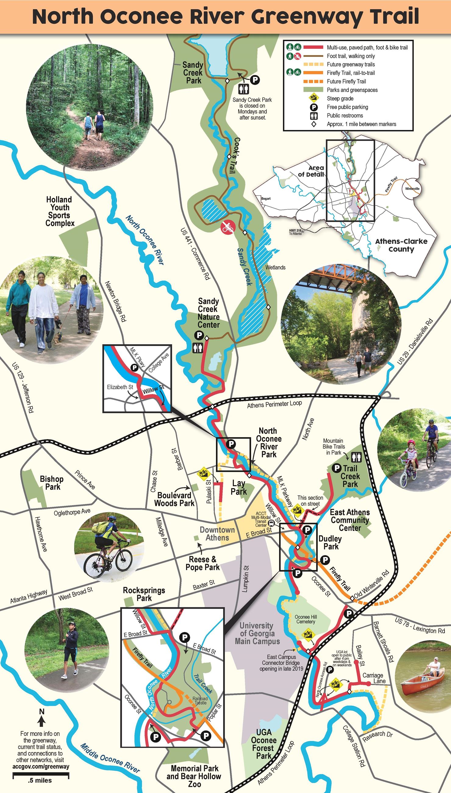 The Greenway Trail Map The Greenway — Friends Of The Greenway