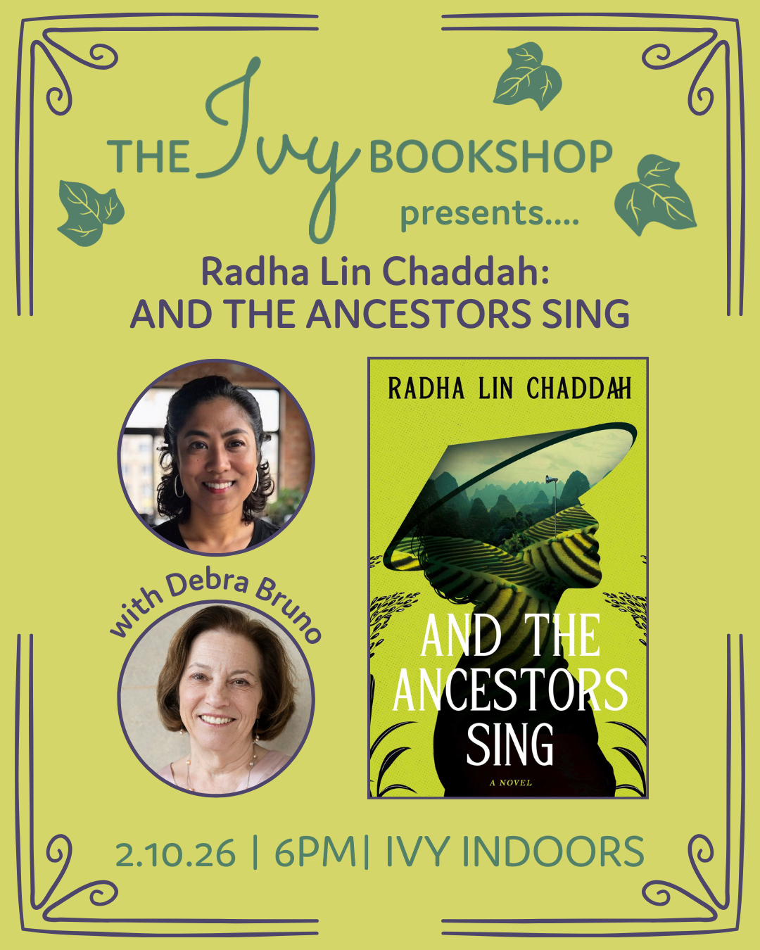 Radha Lin Chaddah with Debra Bruno, Baltimore, MD