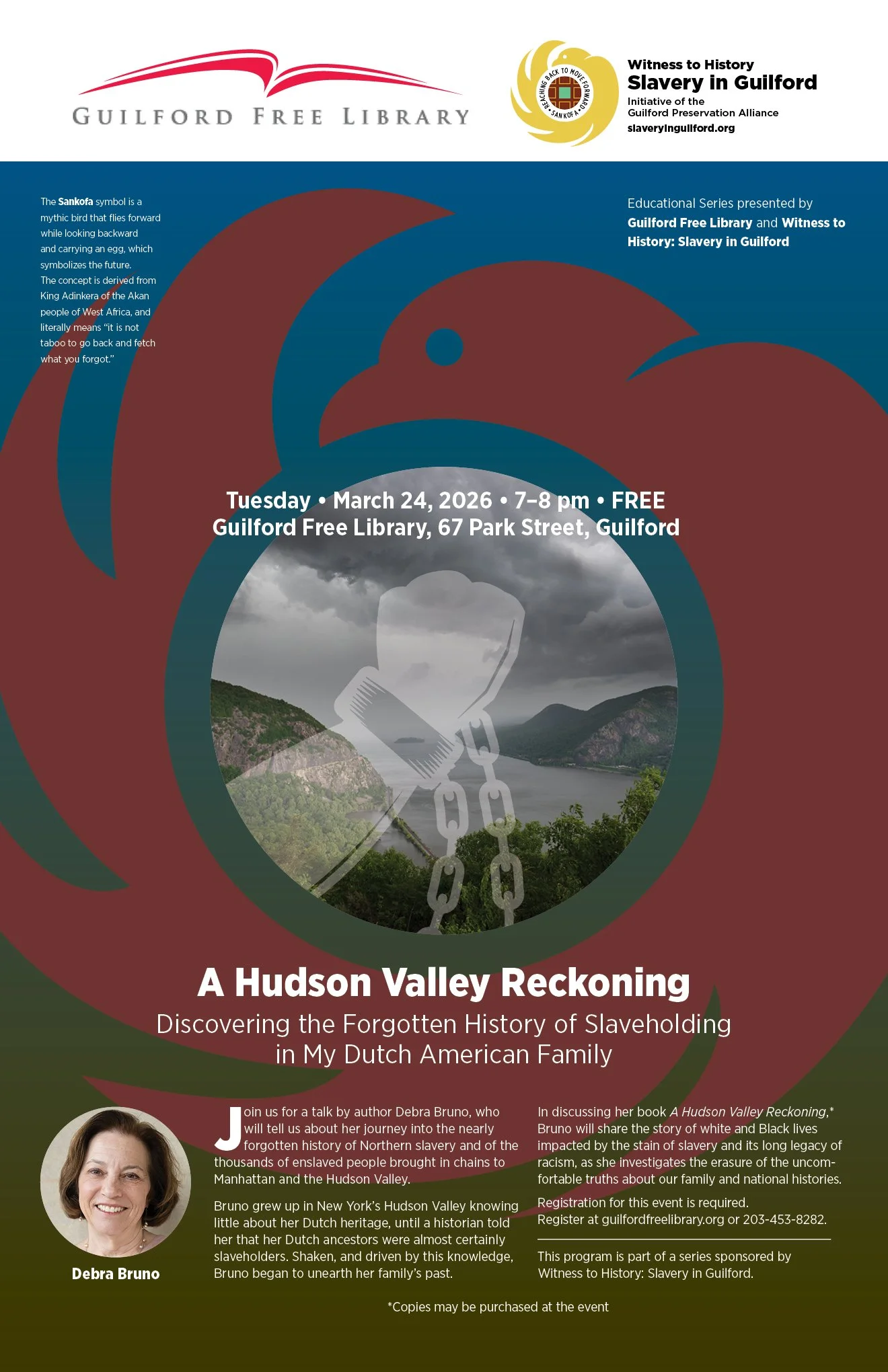 Witness to History: A talk at Guilford, Conn., Free Library