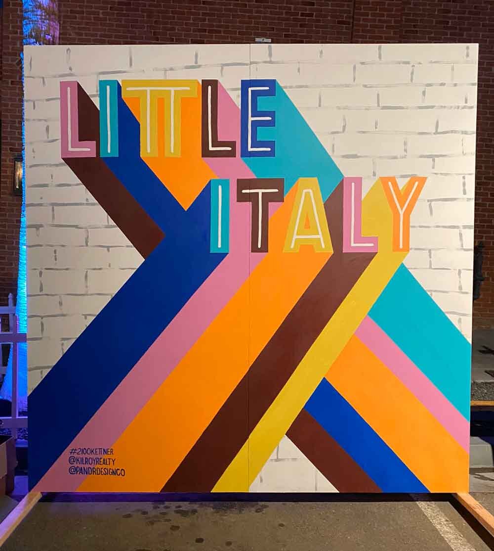 Little Italy Final Mural