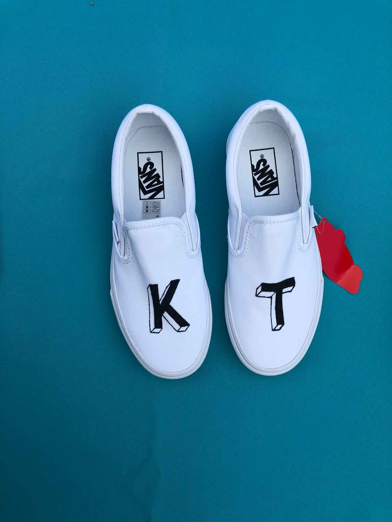 K T vans sneakers live lettering.jpg