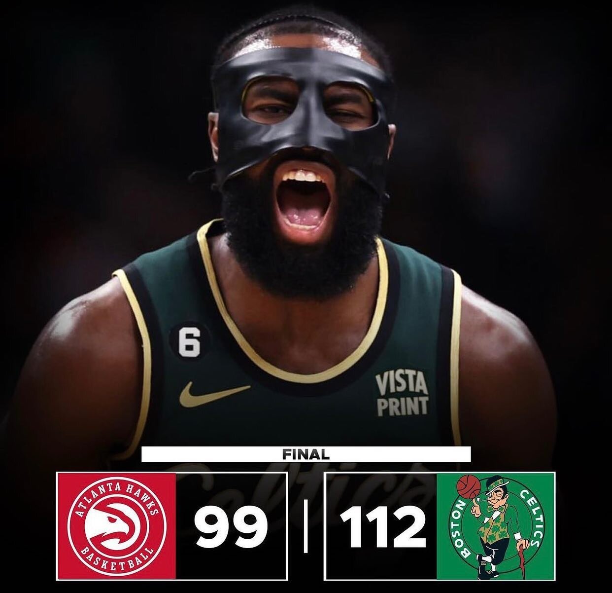 The Boston Celtics DESTROYED the Hawks today in Game 1 of the first round of the NBA Playoffs making Hounds in the Hub that much more proud of being nominated to be their &ldquo;Small Business of the Game&rdquo; back in 2021!!! We bleed green here at