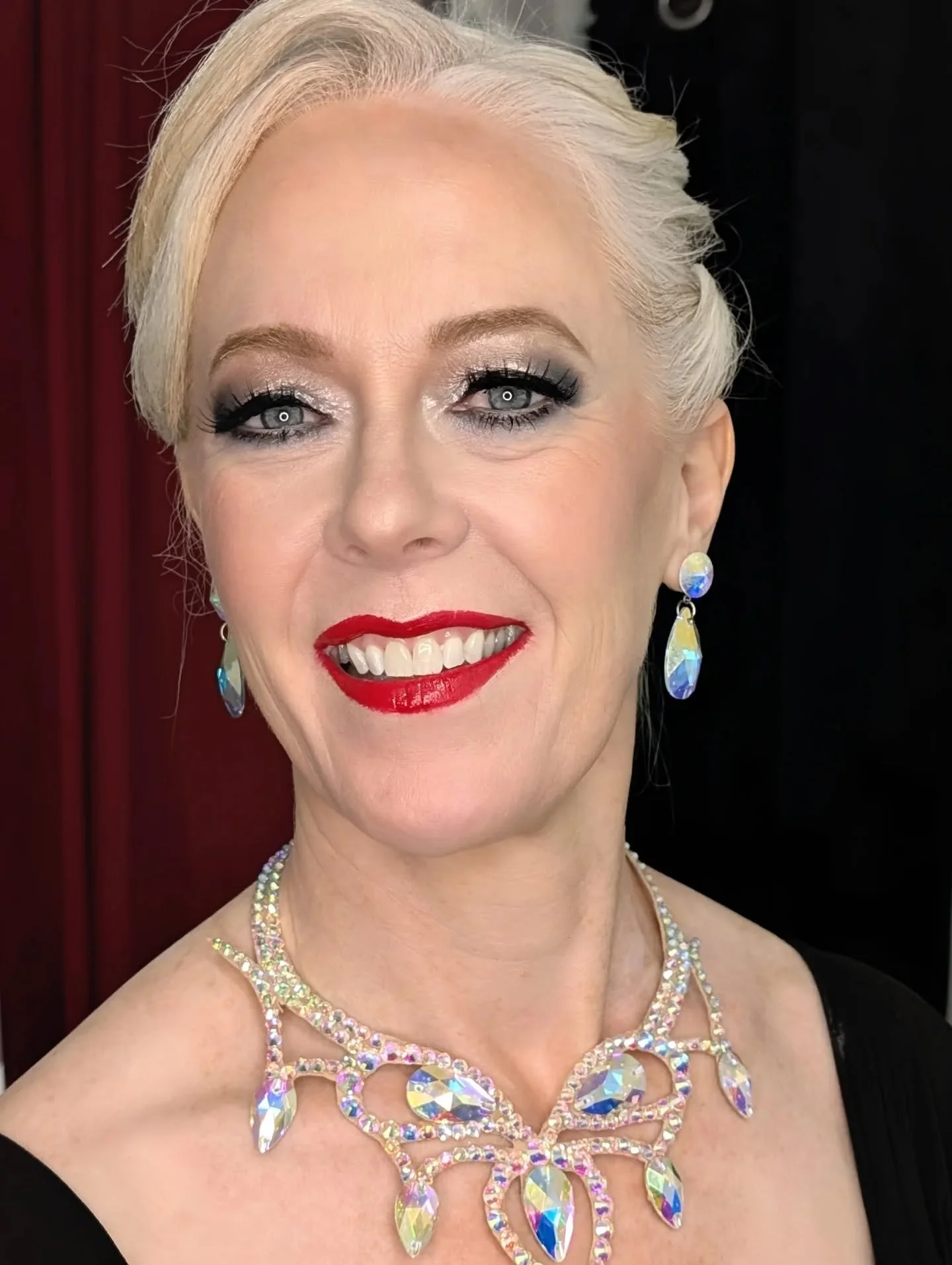 Classic ballroom beauty is about balance &mdash; elegance, precision &amp; makeup that enhances without overpowering. ✨

These looks on my beautiful Coline &amp; Julie are crafted to complement costume, lighting, and movement while staying flawless t