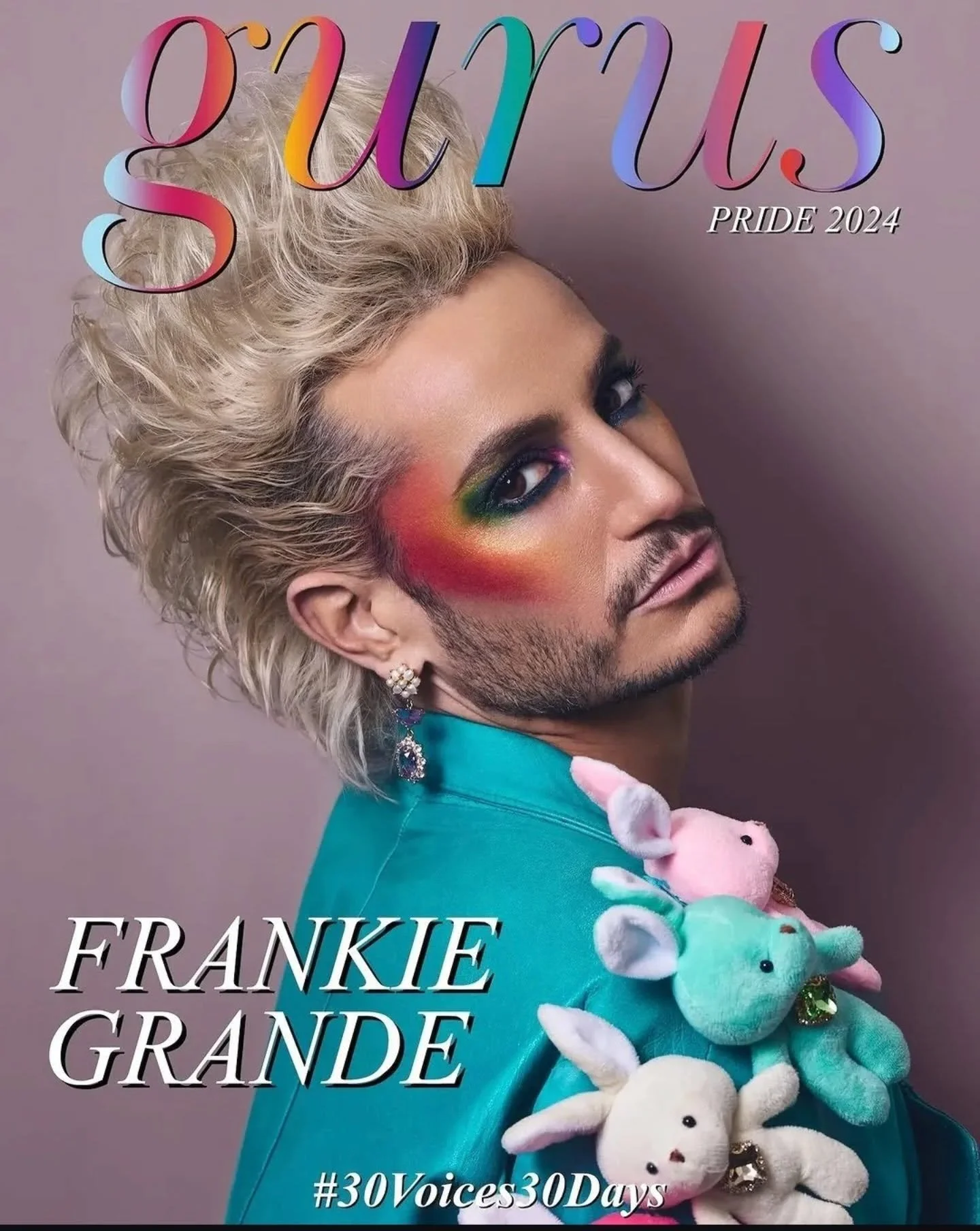 ​🌈✨ LOUD AND PROUD! Happy Pride Month, beautiful people! ✨🌈

​We are celebrating our voices, our community, and our joy by looking back at the iconic @gurusmagazine Pride cover benefitting @glaad featuring the darling of Pride himself, @frankiejgra