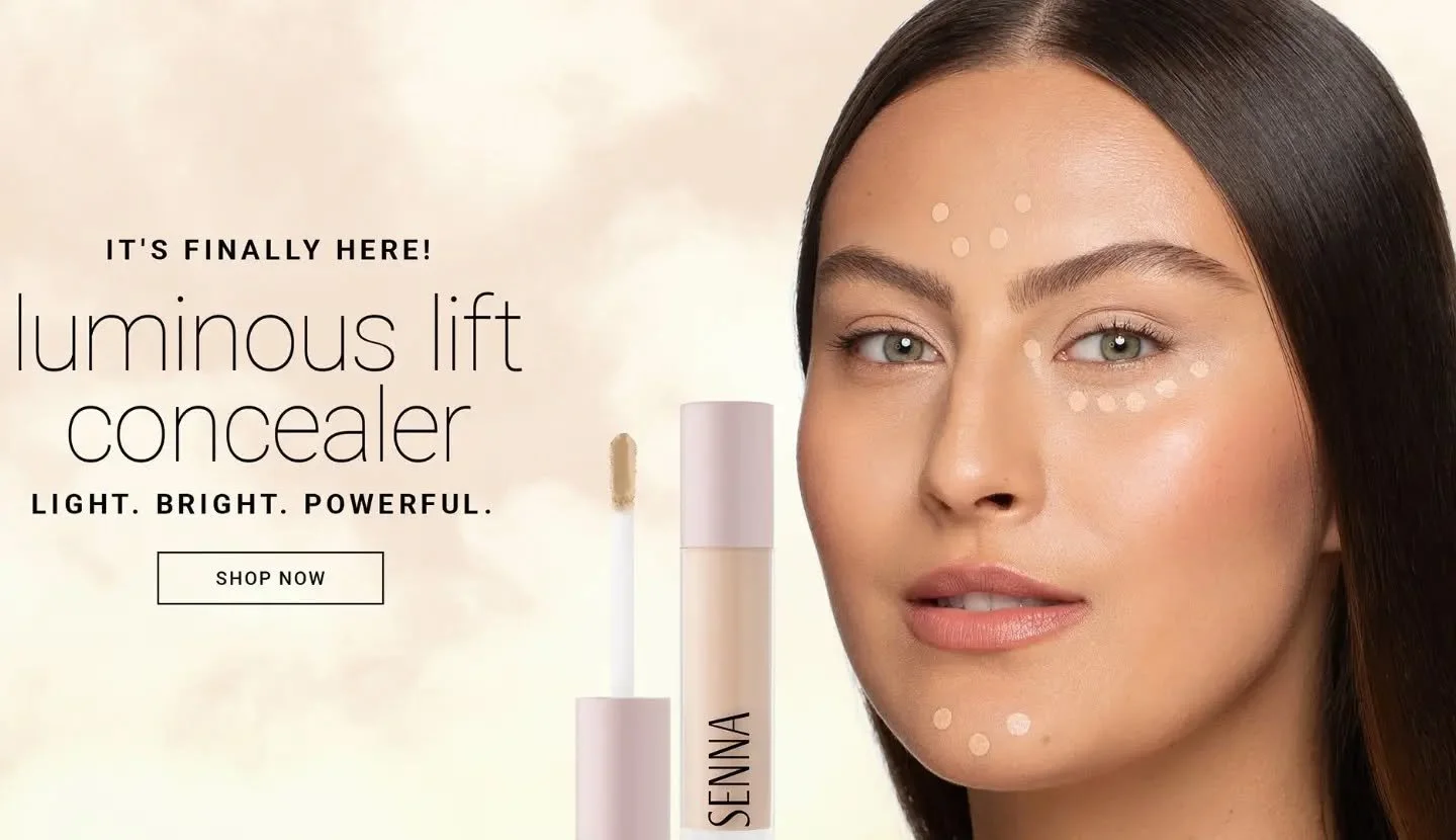 From the official campaign launch. 🎨 Ad work for @SennaCosmetics Luminous Lift Concealer. Btw this concealer is PHENOMENAL &amp; I wear shade LIGHT 1. ✨

Keying the makeup for national commercial beauty campaigns like this one is all about precision