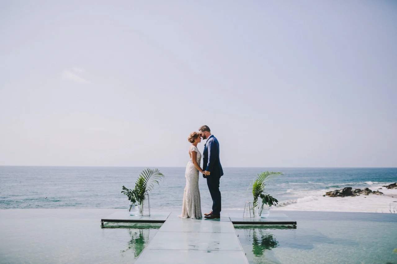 Molly + Tyler's Modern Geometric Wedding