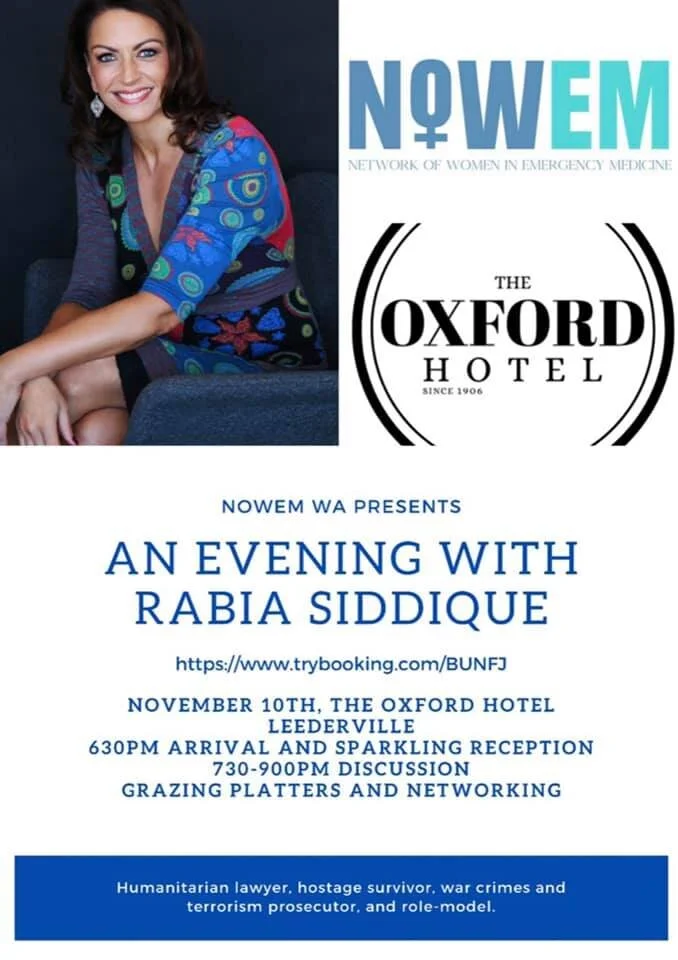 An Evening with Rabia Siddique