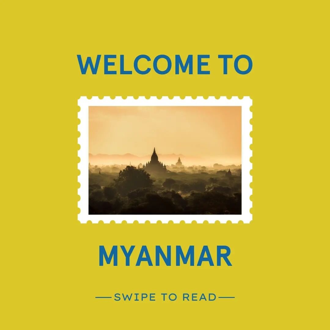 Swipe left to find out more about Myanmar, a place full of pagodas and natural beauty!