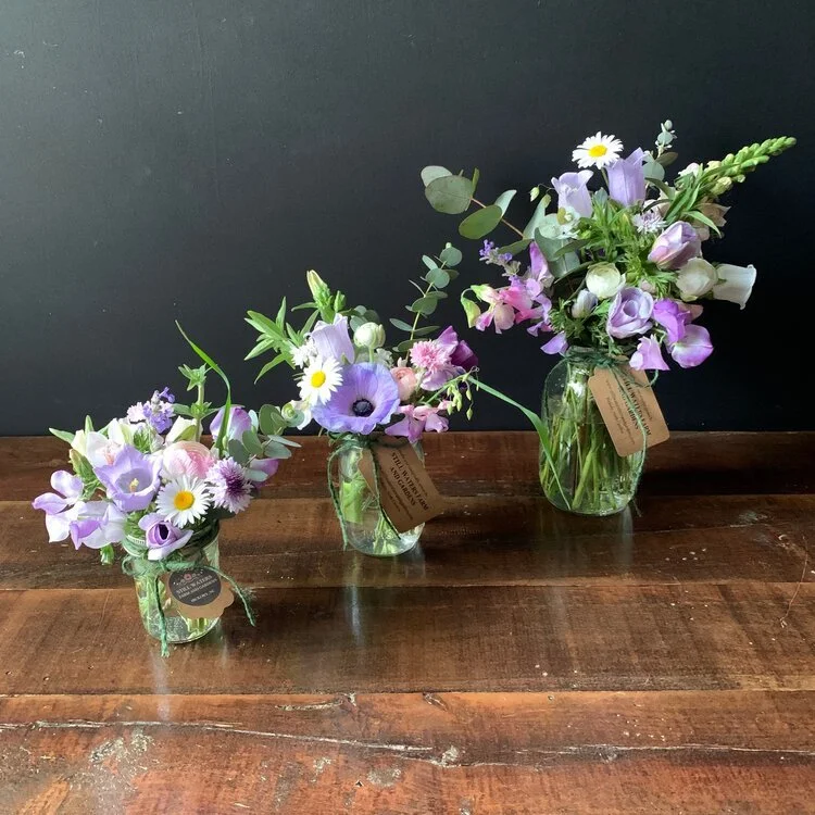 Mason Jar Arrangements