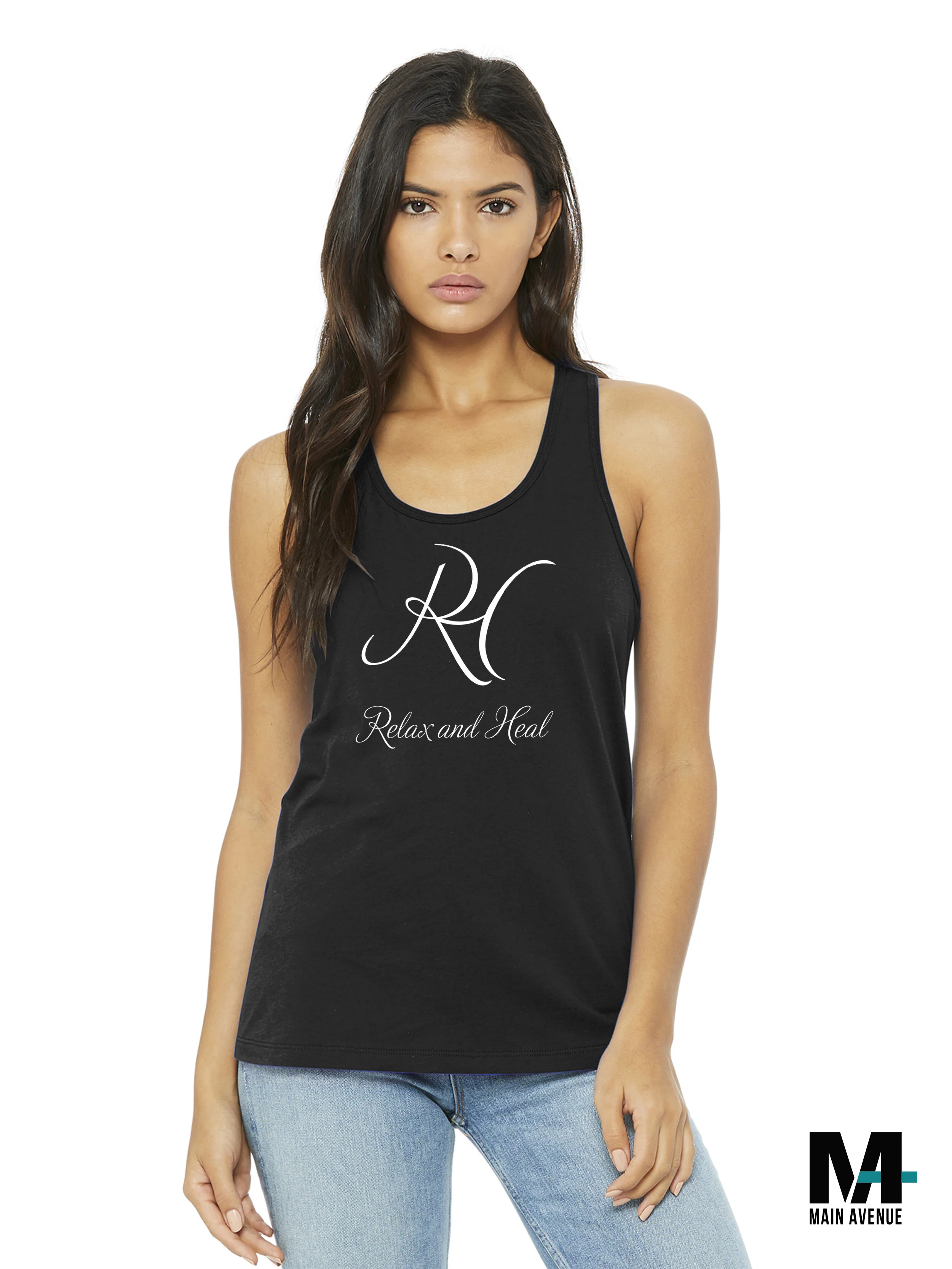 Relax and Heal Racerback and Tee