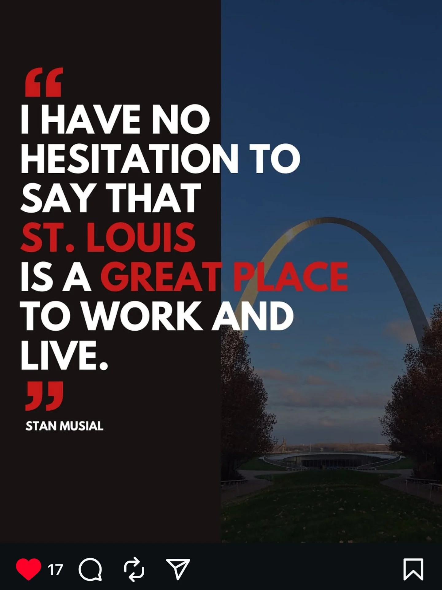 &ldquo;St. Louis has always been special to me.&rdquo; - Joe Torre

It&rsquo;s also special to us!