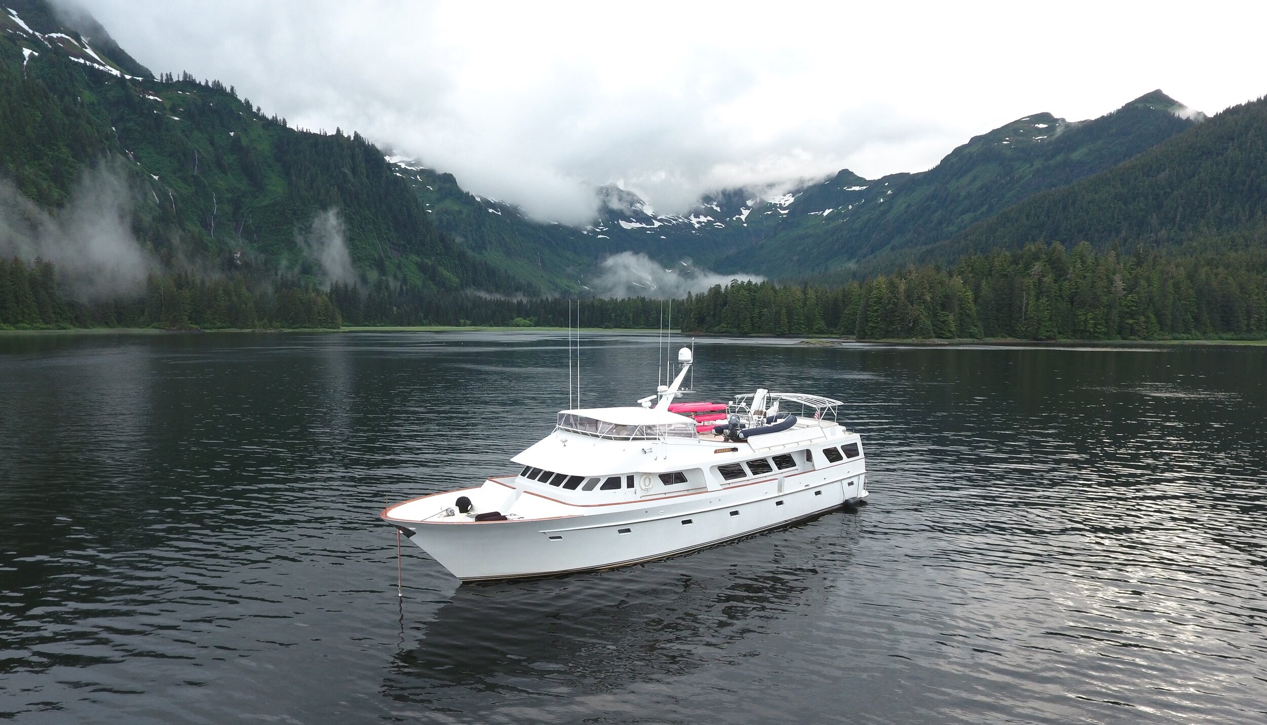  Private yacht charters and cruises exploring Alaska’s amazing Inside Passage.   