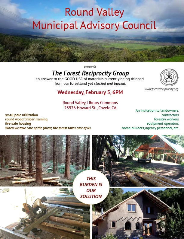 FRG presenting at the Round Valley Municipal Advisory Council - 2/5/2020