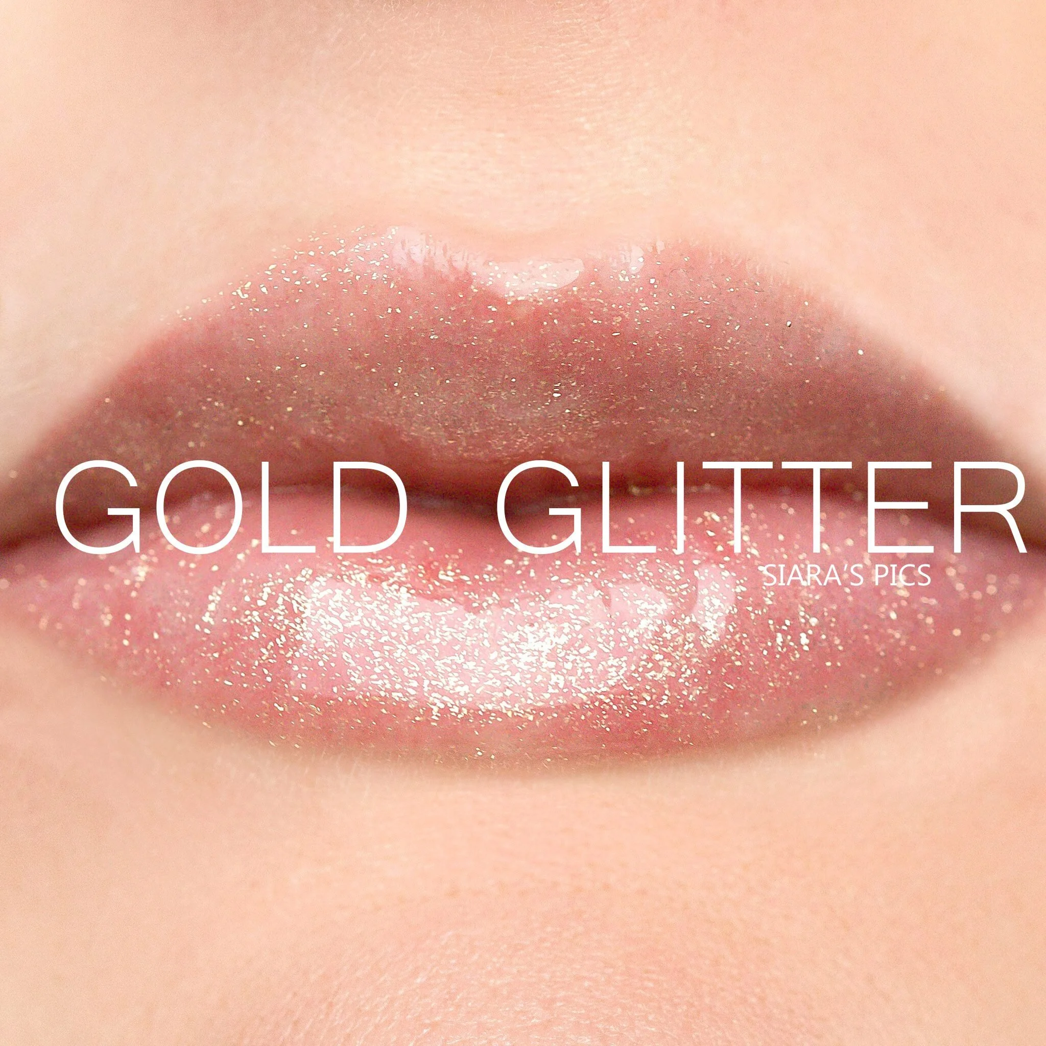 Gold Glitter Gloss