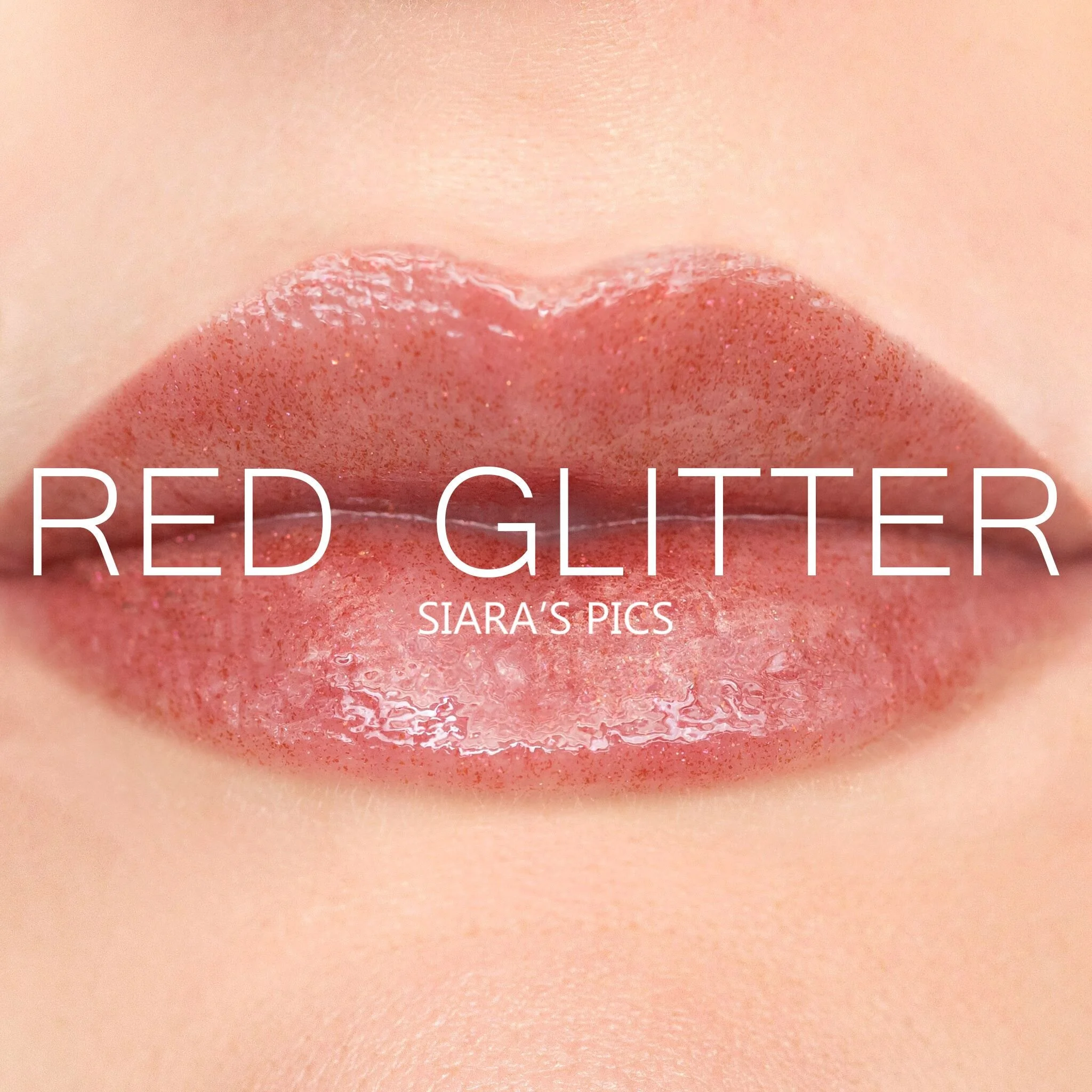 Red Glitter Gloss