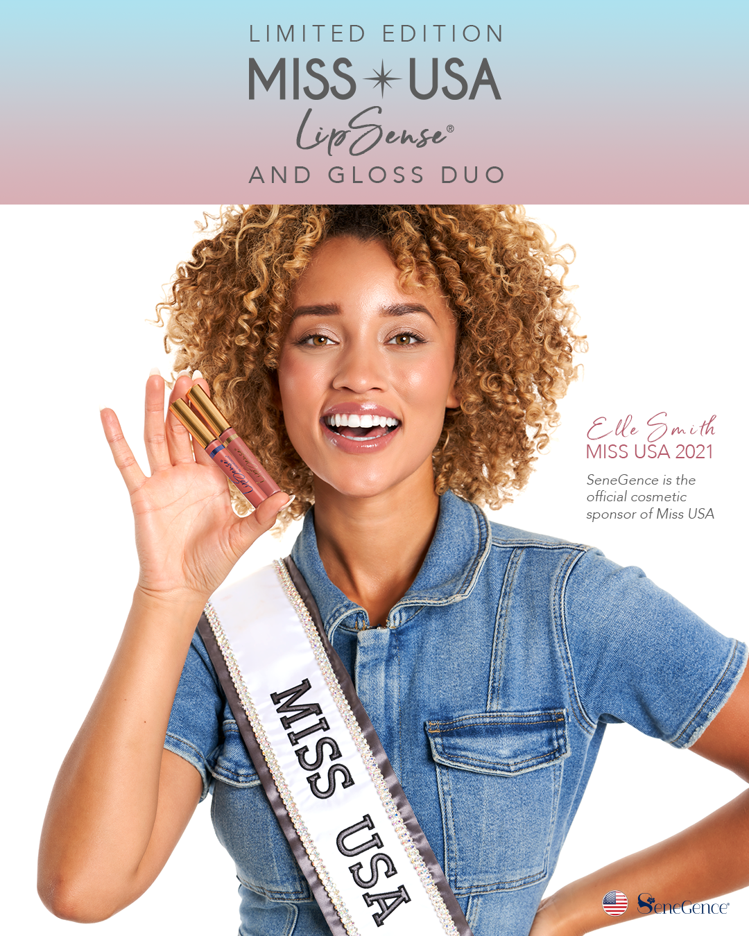 Miss USA Legacy LipSense and Gloss Duo