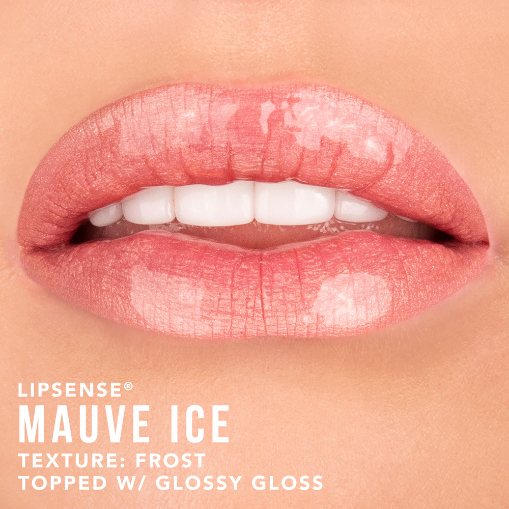 Mauve Ice LipSense | Cool Frosty Pale Lavender Lip Color by SeneGence