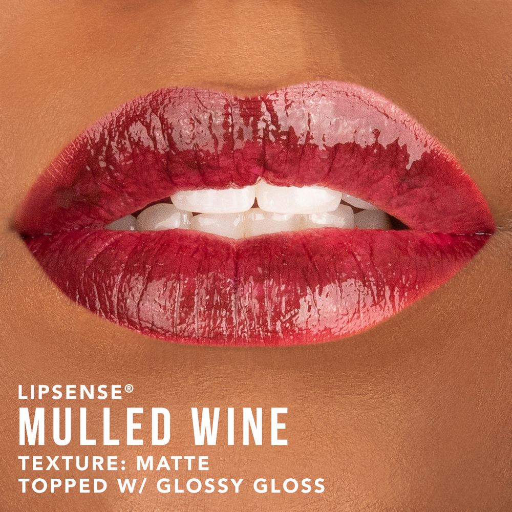 Mulled Wine LipSense | Rich Deep Berry Matte Lip Color | SeneGence