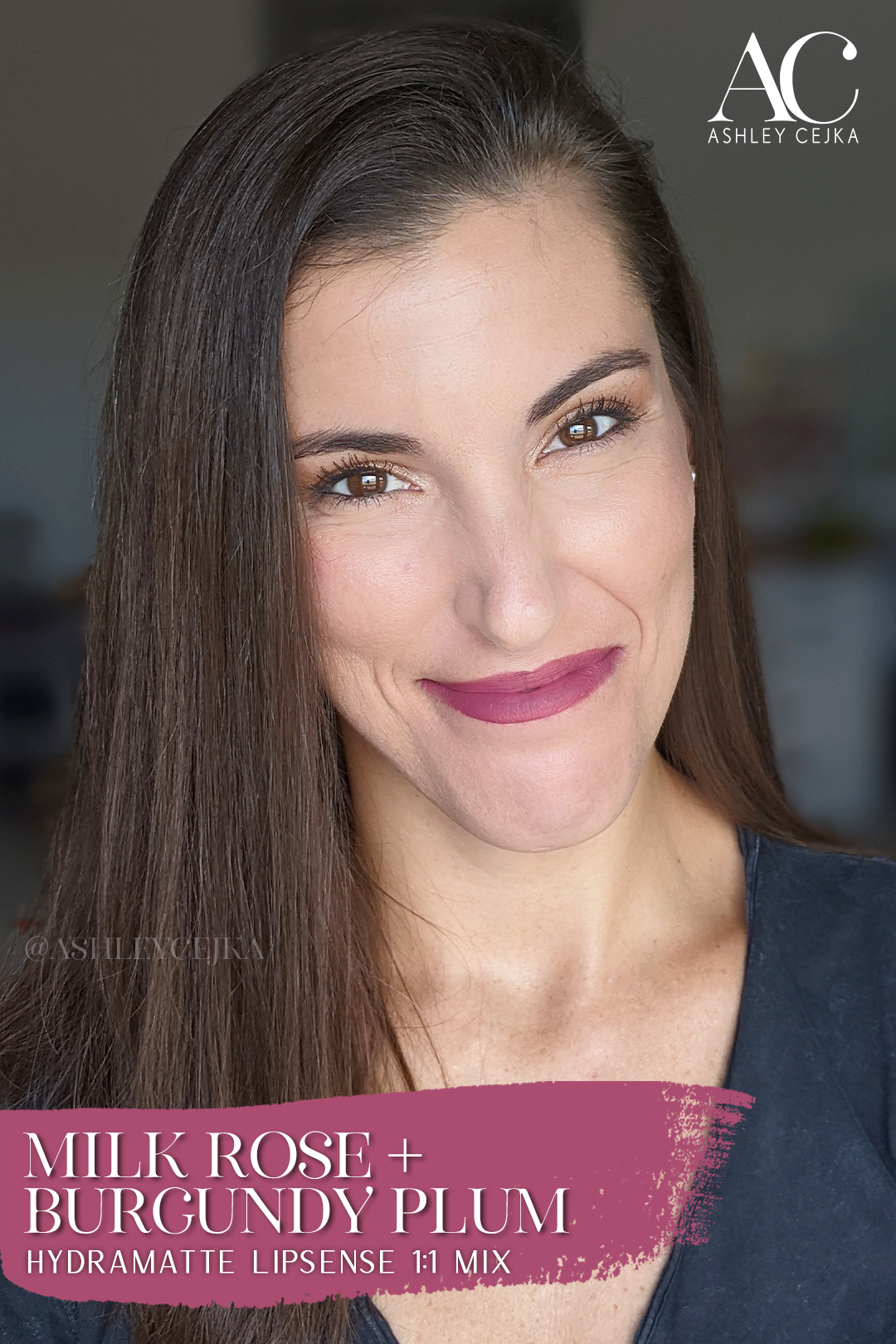 Burgundy Plum + Milk Rose HydraMatte LipSense Mix SeneGence Ashley Cejka 2.png
