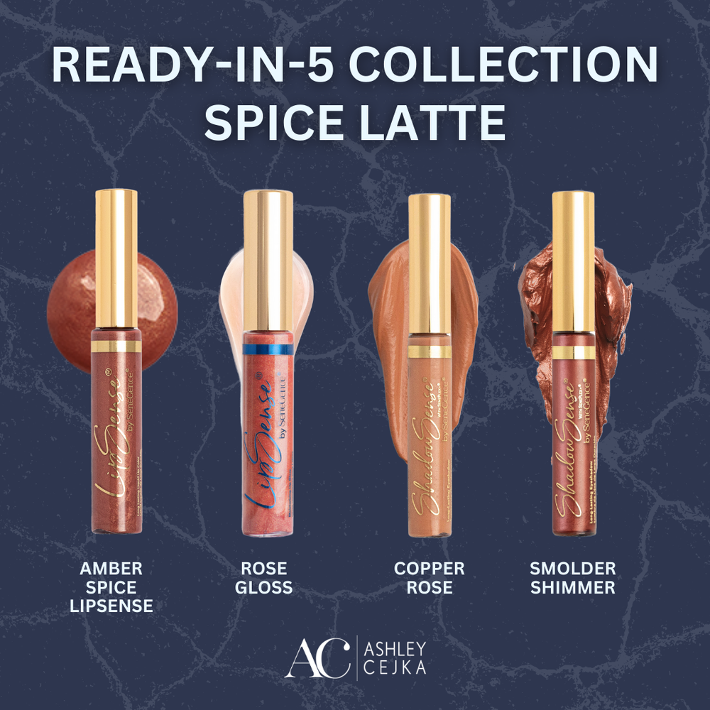 Spice Latte Ready-in-Five Makeup Collection SeneGence Ashley Cejka.png