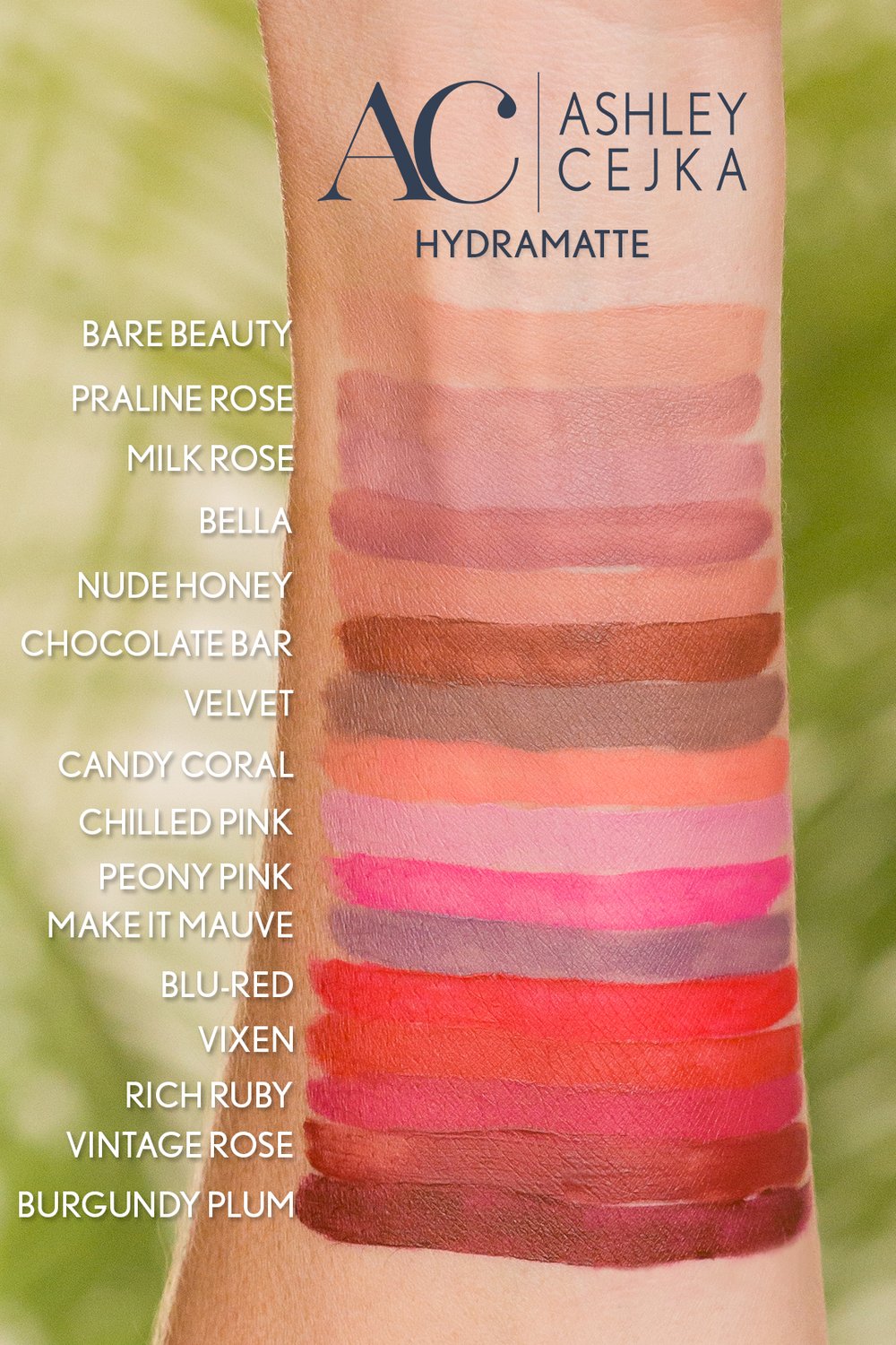 Vixen HydraMatte LipSense compared to All HydraMattes as of October 2023.jpg
