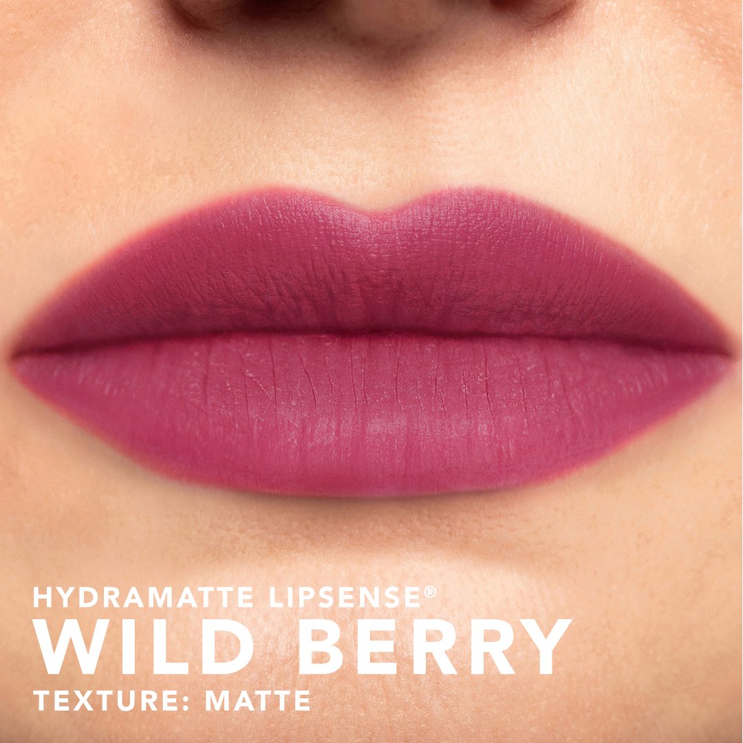 Wild Berry HydraMatte LipSense SeneGence Ashley Cejka Light.jpg