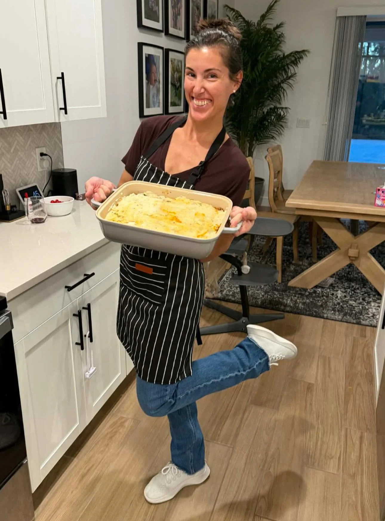 Tonights dinner is Shepards pie for Justin! 💕 

Enjoying this recipe. Changing up the original because it needed some tweaks. Finding my inner chef before my 40s 😅

#cooking #newhobbies #sahmlife