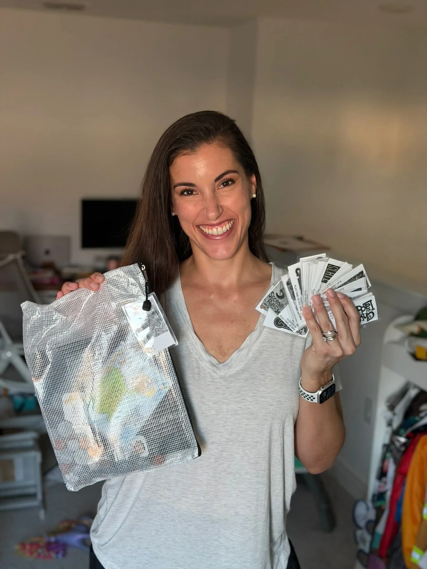 Remember three years ago when I decided I was going to fully redo our game closet? 😅

I took every single game out of the box, put them into bags, and magically everything fit into one of our favorite IKEA cabinets. 

And then&hellip; I told myself 