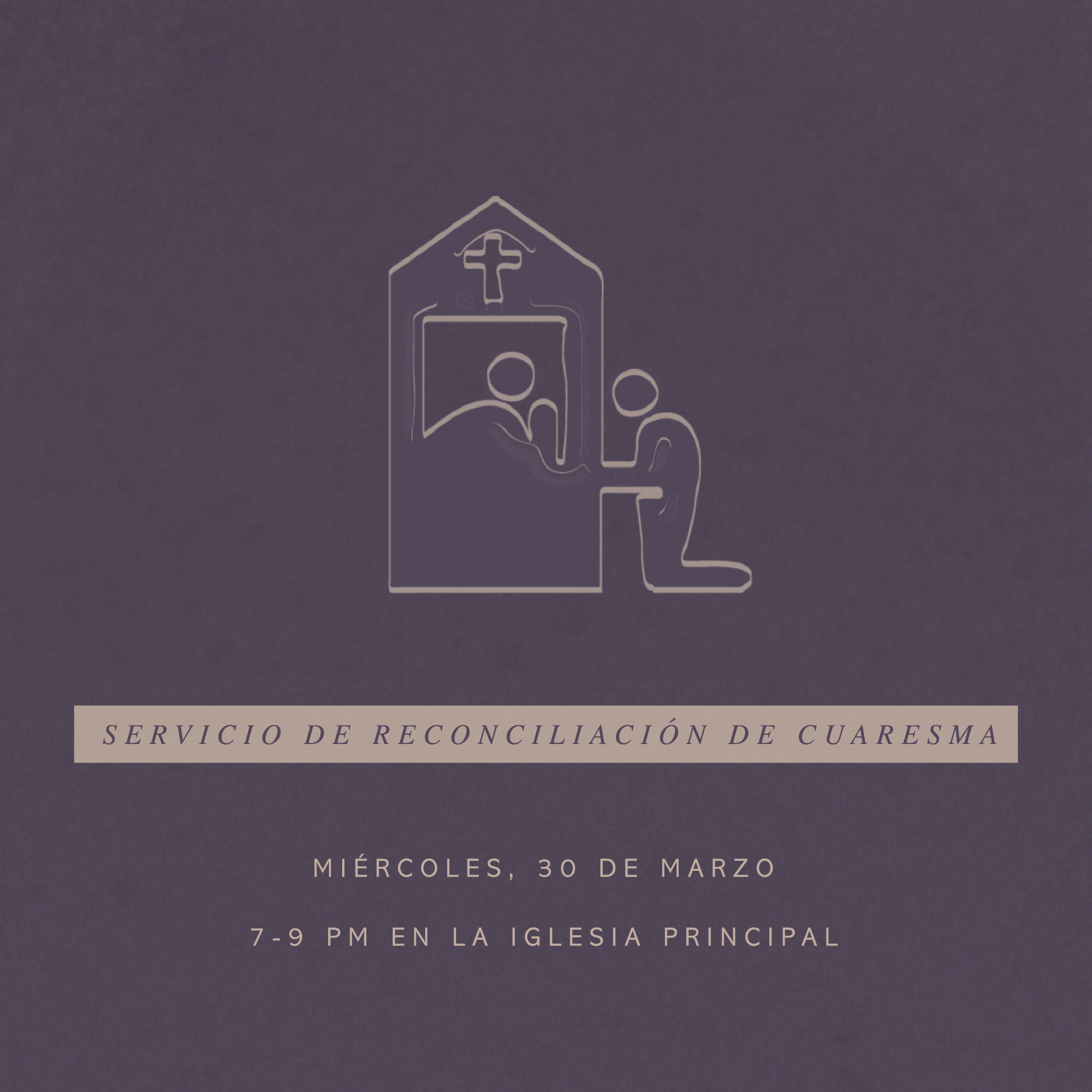 Servicio de Reconciliación de Cuaresma