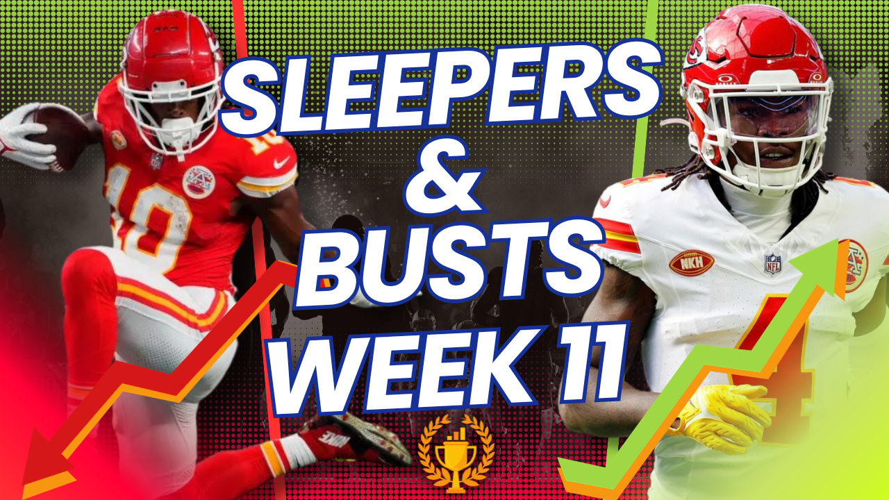 Fantasy Football Sleepers and Busts NFL Week 11 — BRoto Fantasy Football