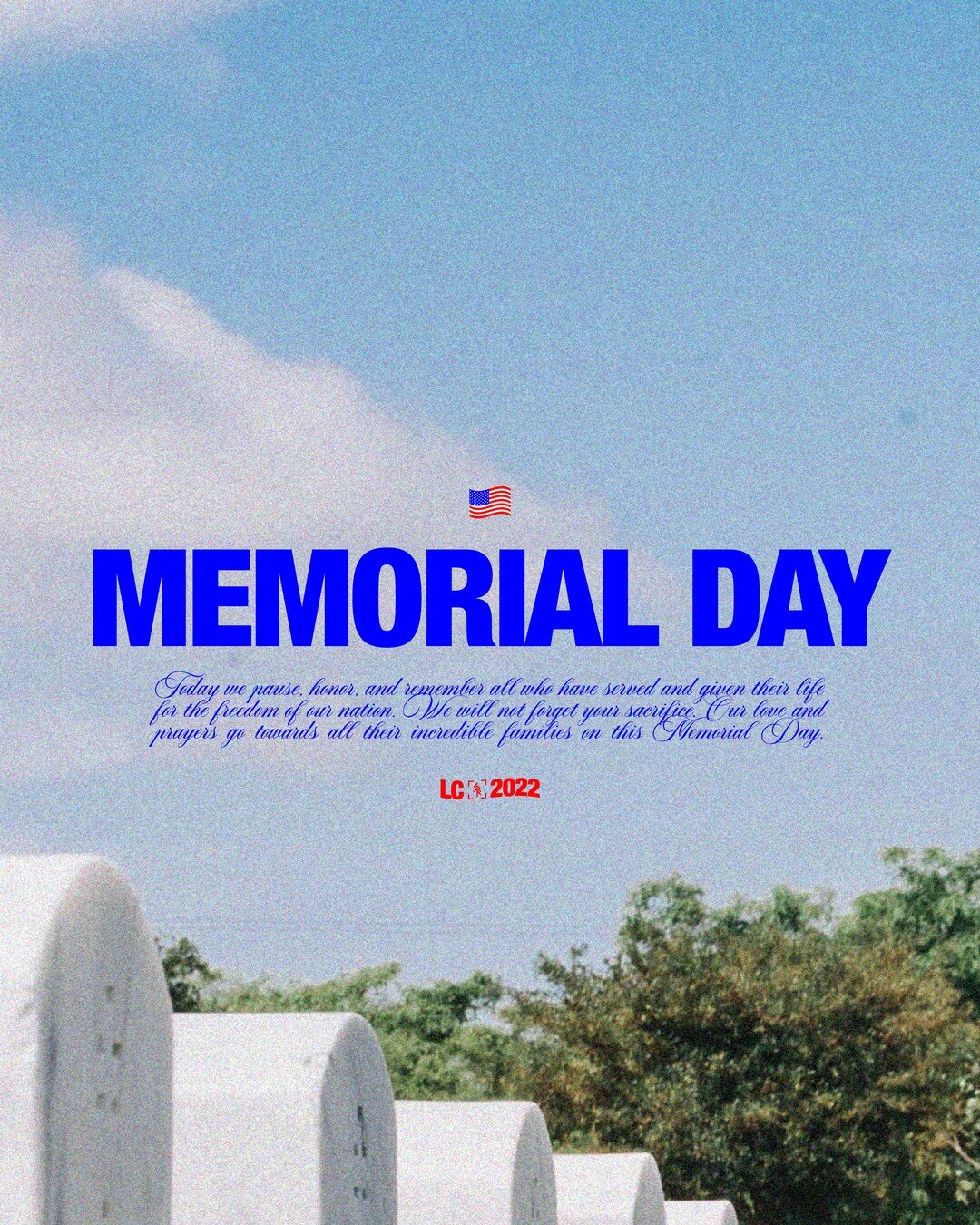 Today we pause, honor, and remember all who have served and given their life for the freedom of our nation. We will not forget your sacrifice. Our love and prayers go towards all their incredible families on this #MemorialDay.