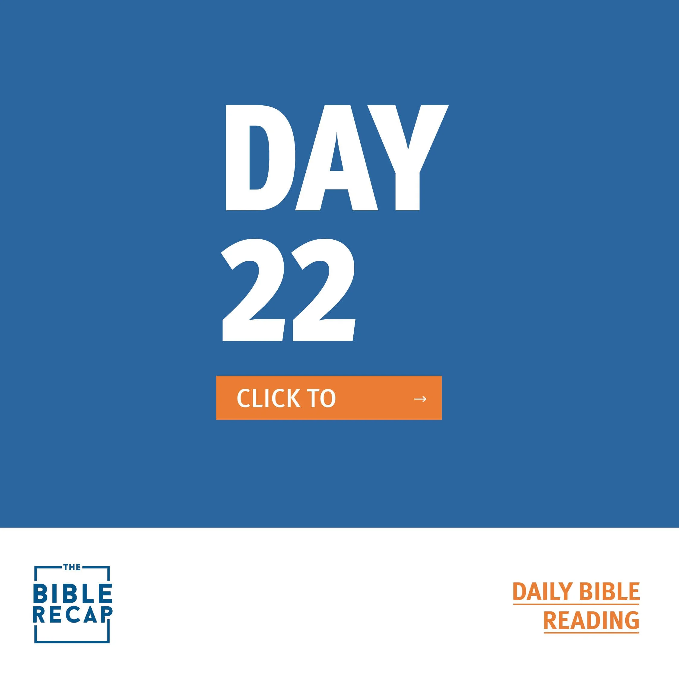 DAY TWENTY-TWO