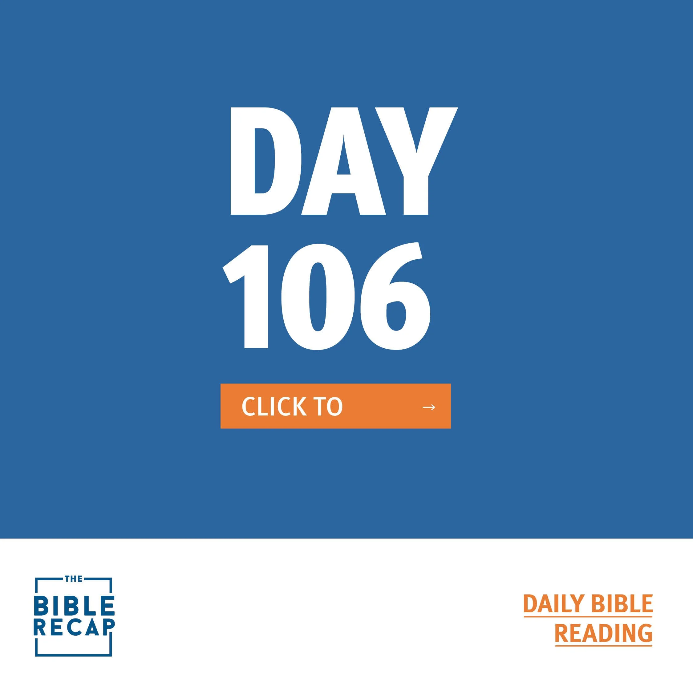 DAY ONE HUNDRED-SIX