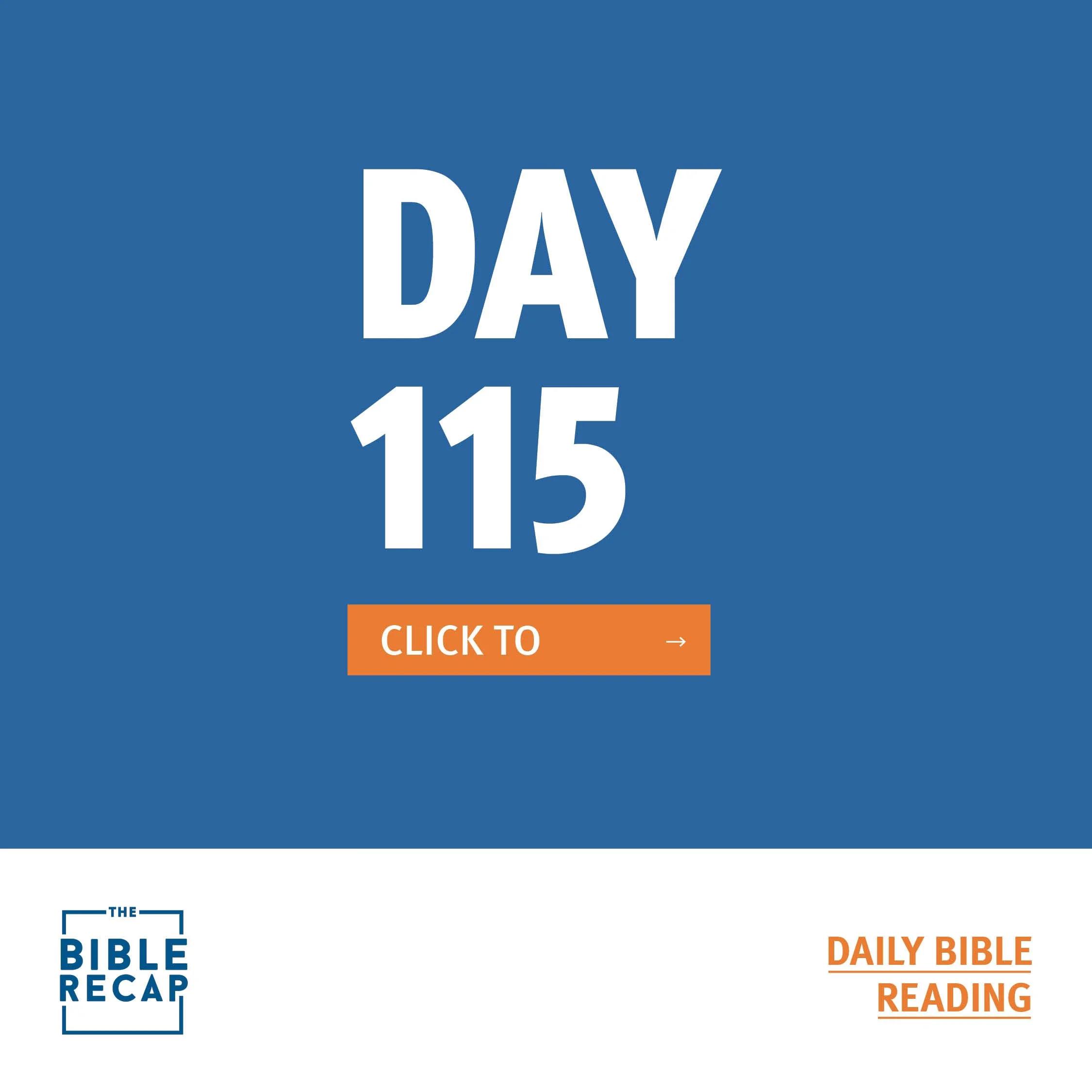 DAY ONE HUNDRED-FIFTEEN