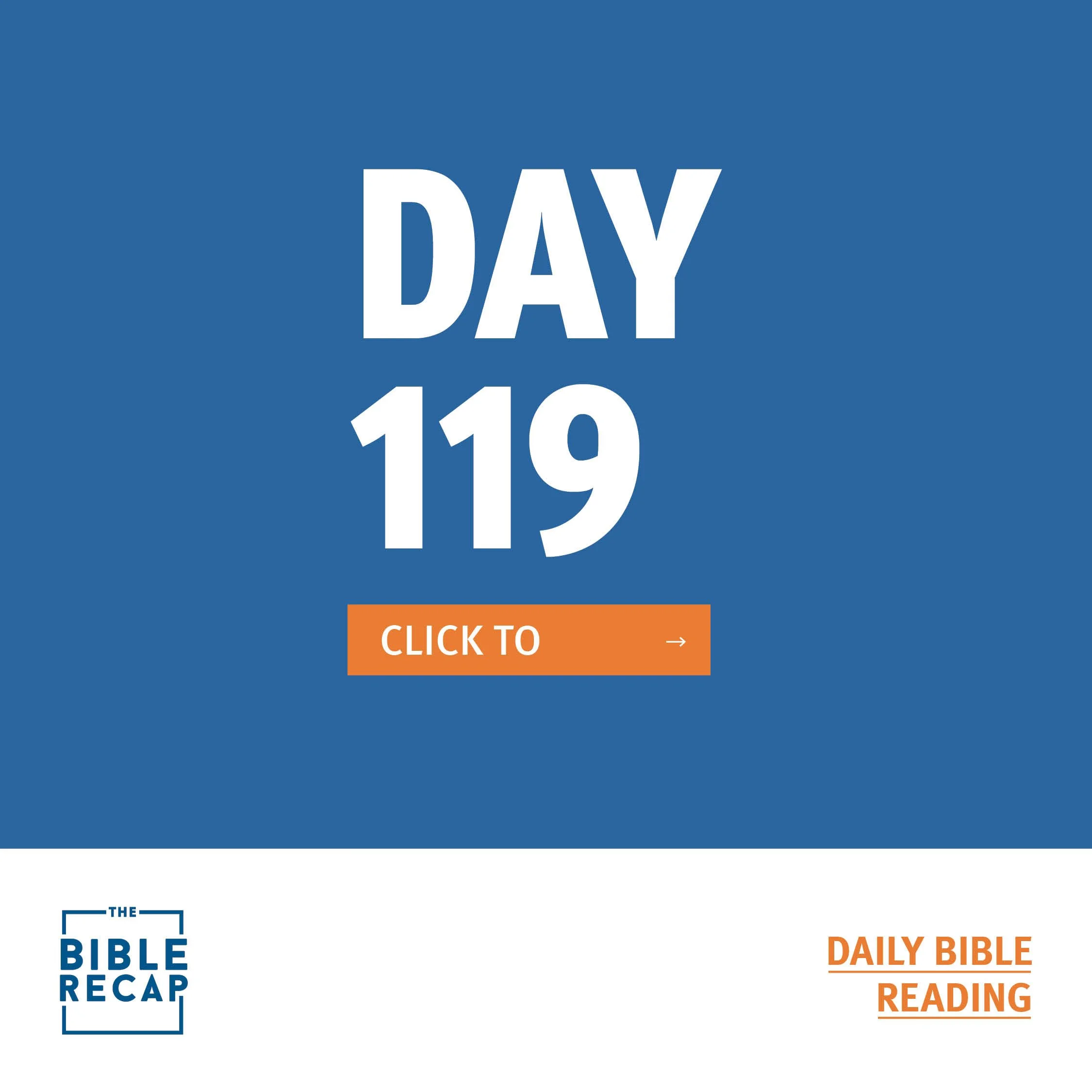DAY ONE HUNDRED-NINETEEN